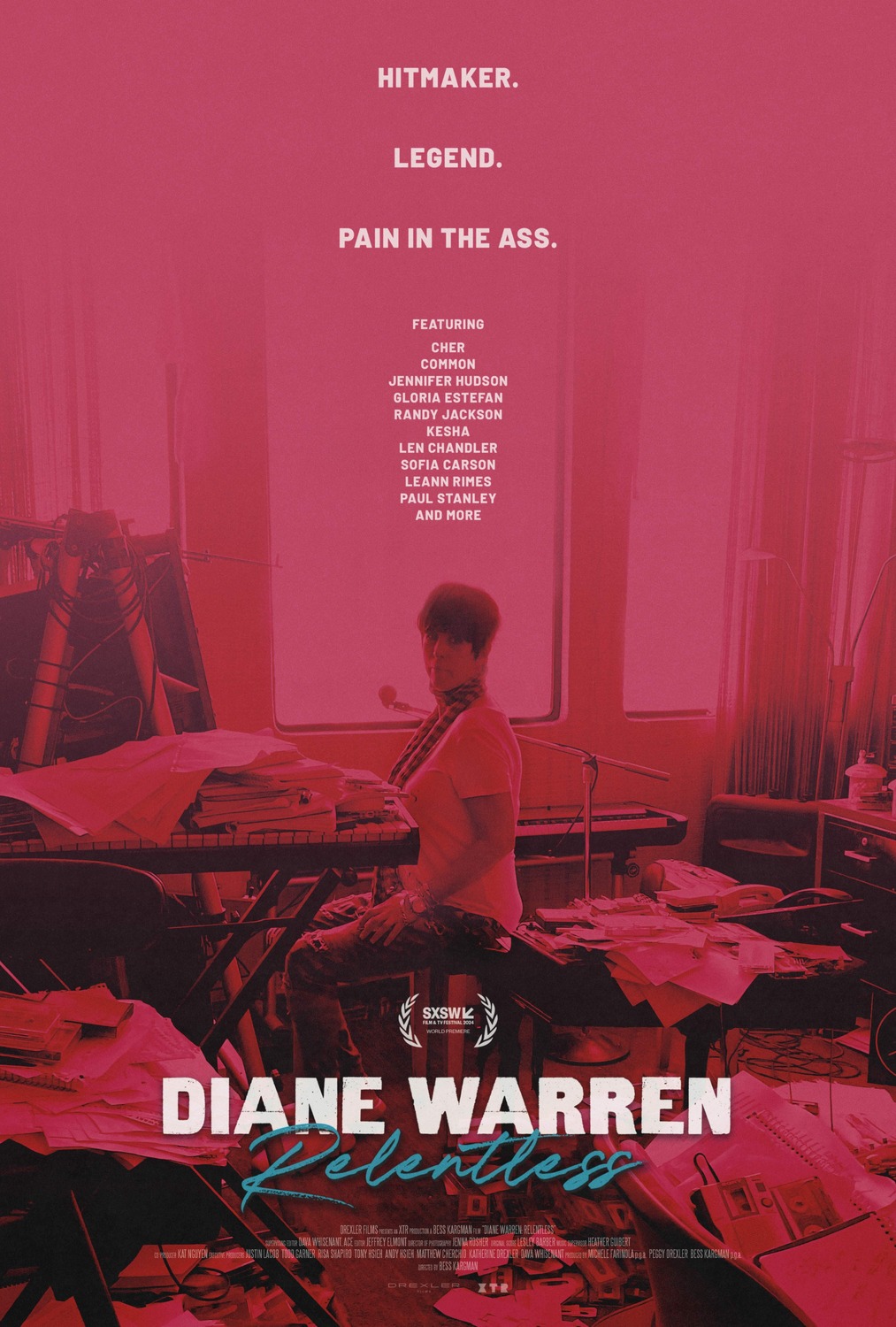 Extra Large Movie Poster Image for Diane Warren: Relentless (#2 of 2)