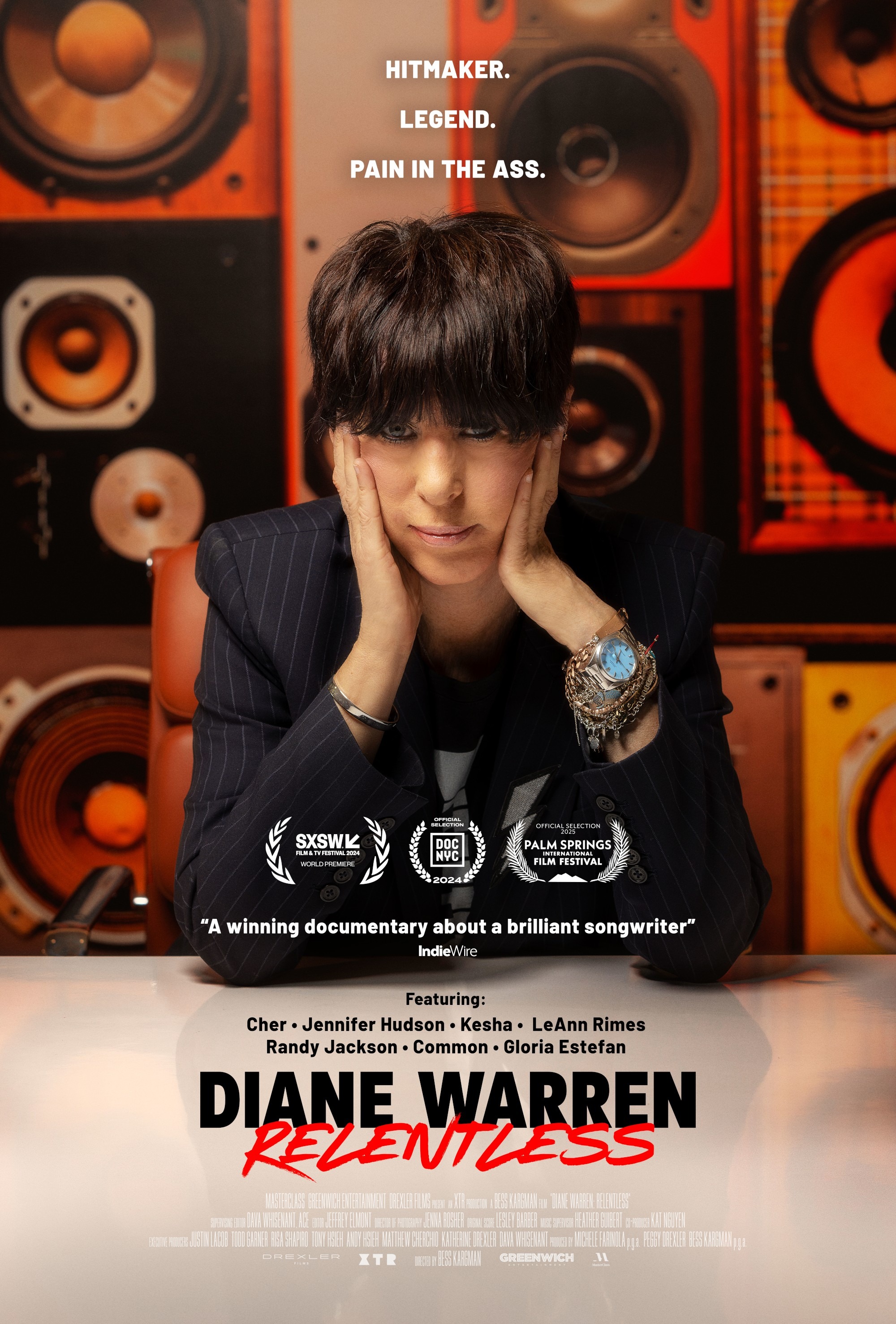 Mega Sized Movie Poster Image for Diane Warren: Relentless (#1 of 2)