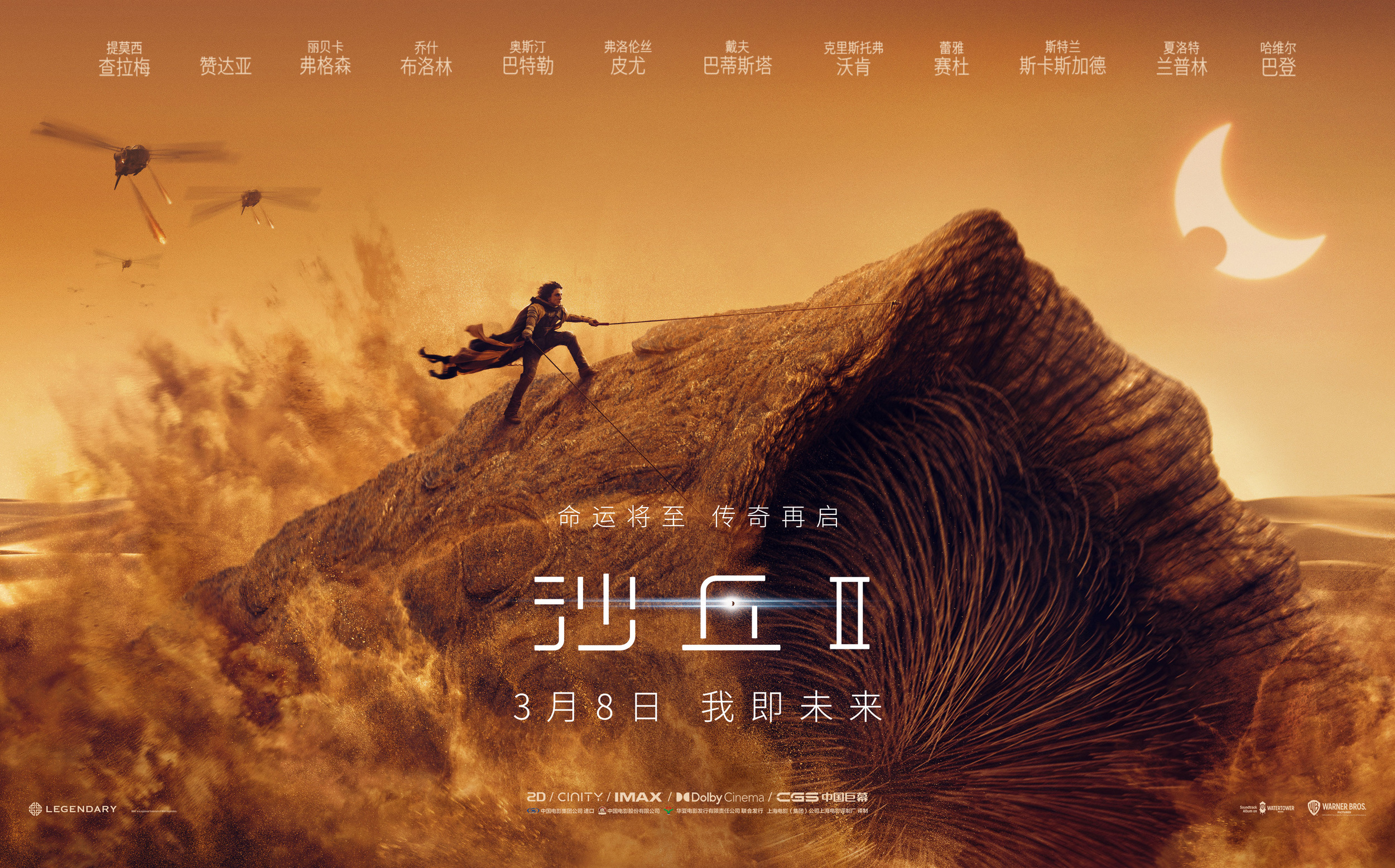 Mega Sized Movie Poster Image for Dune 2 (#28 of 31)