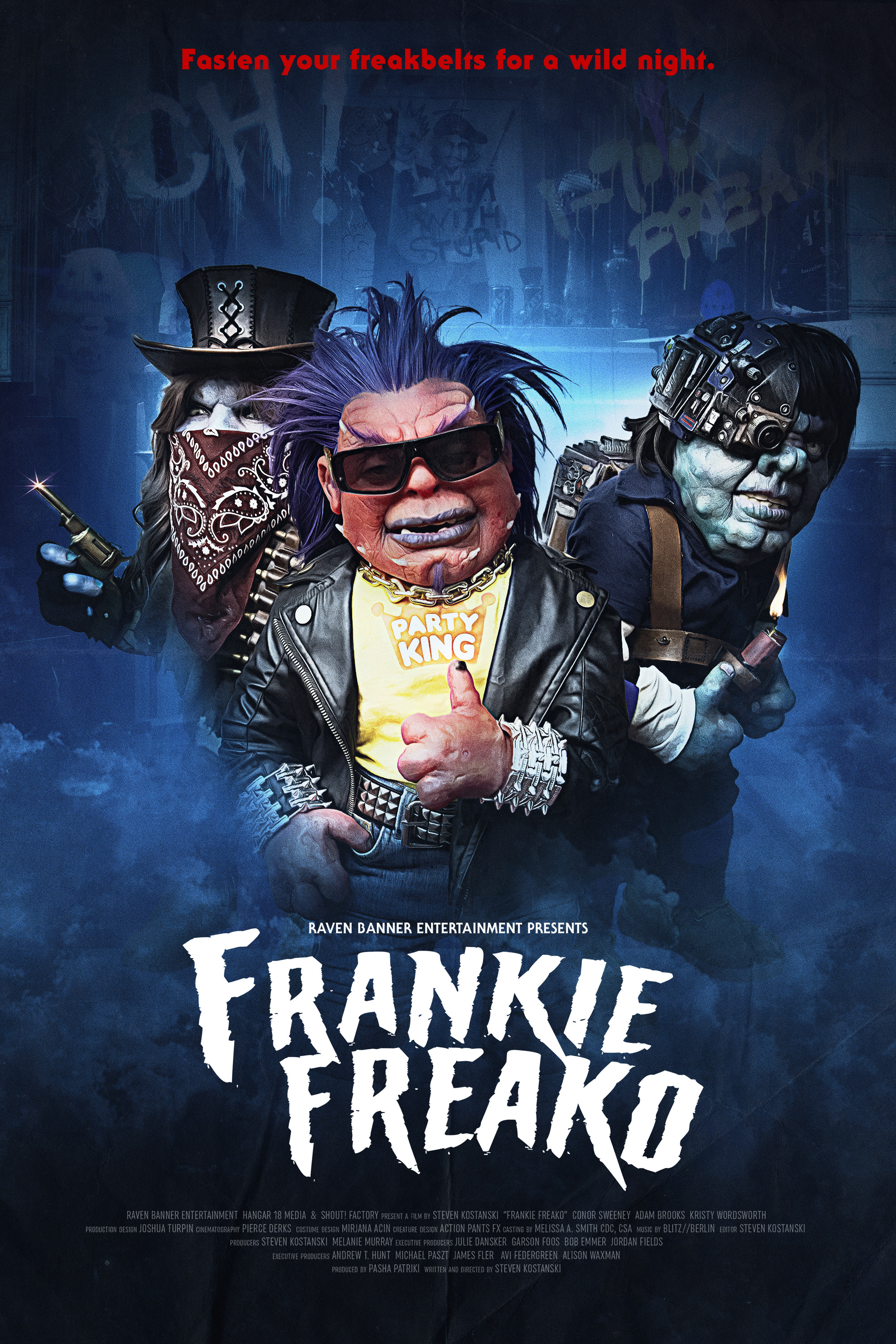 Mega Sized Movie Poster Image for Frankie Freako (#2 of 3)