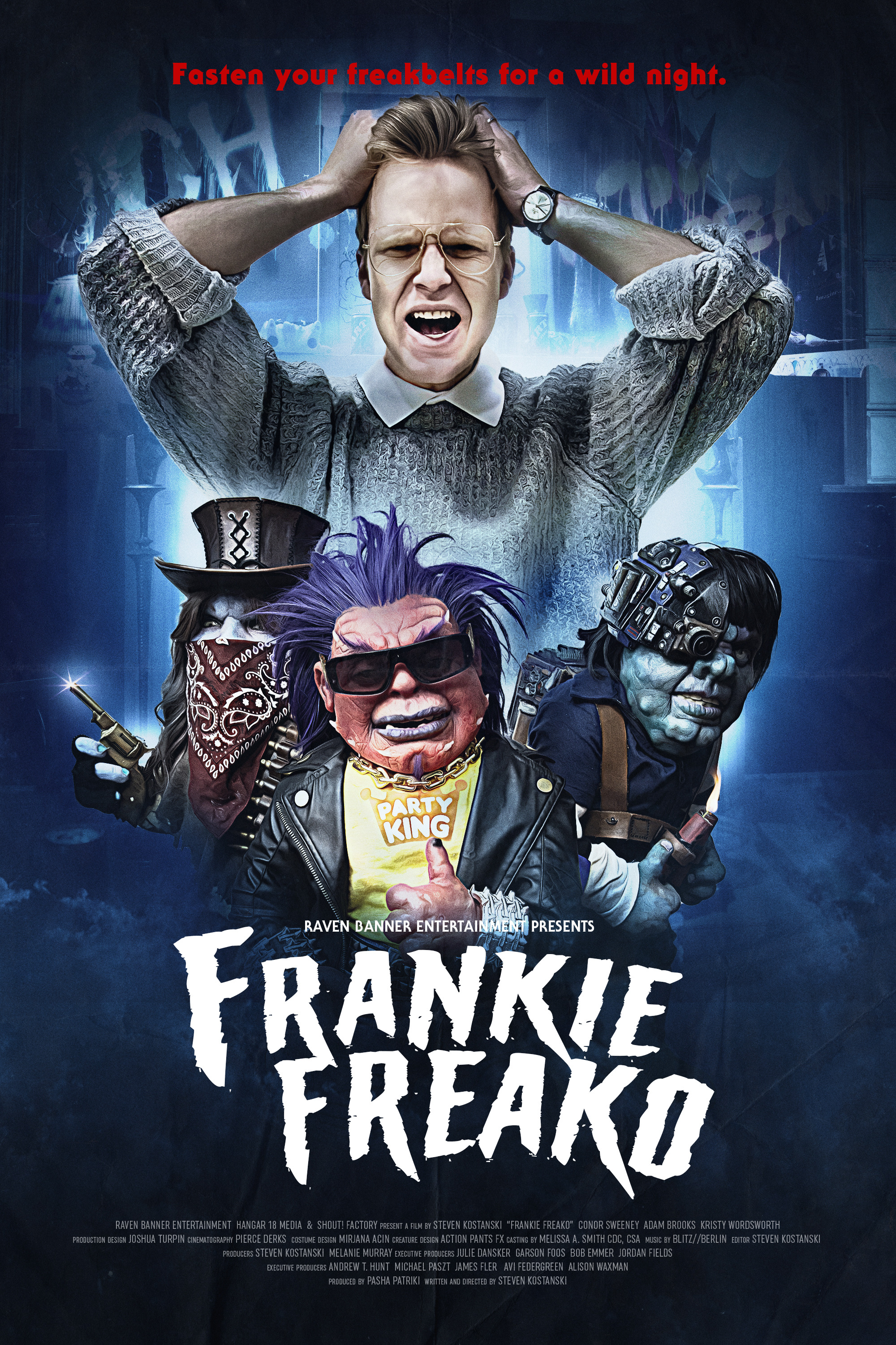 Mega Sized Movie Poster Image for Frankie Freako (#3 of 3)