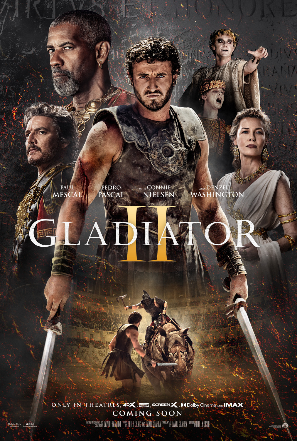 Extra Large Movie Poster Image for Gladiator II (#11 of 23)