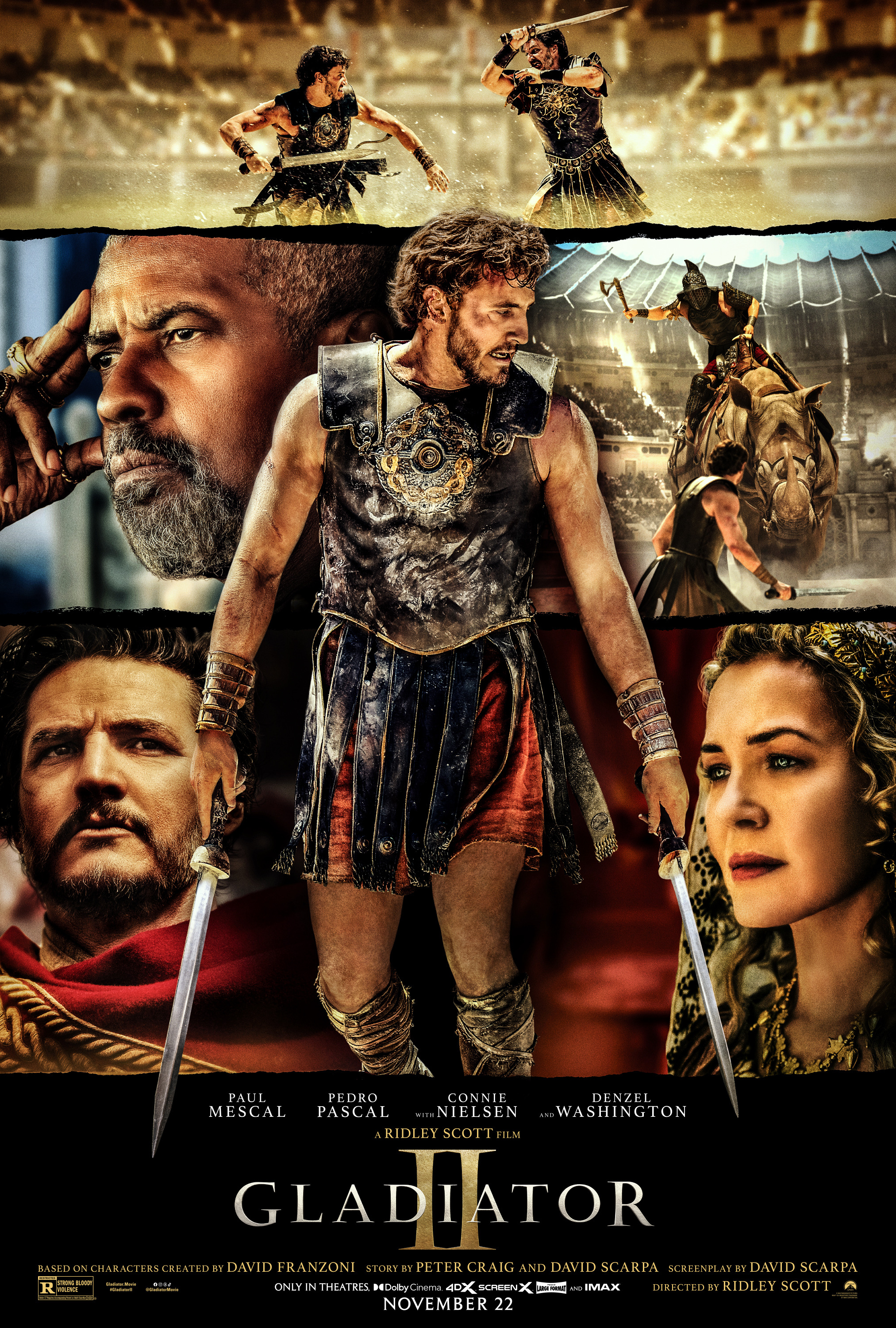 Mega Sized Movie Poster Image for Gladiator II (#9 of 23)