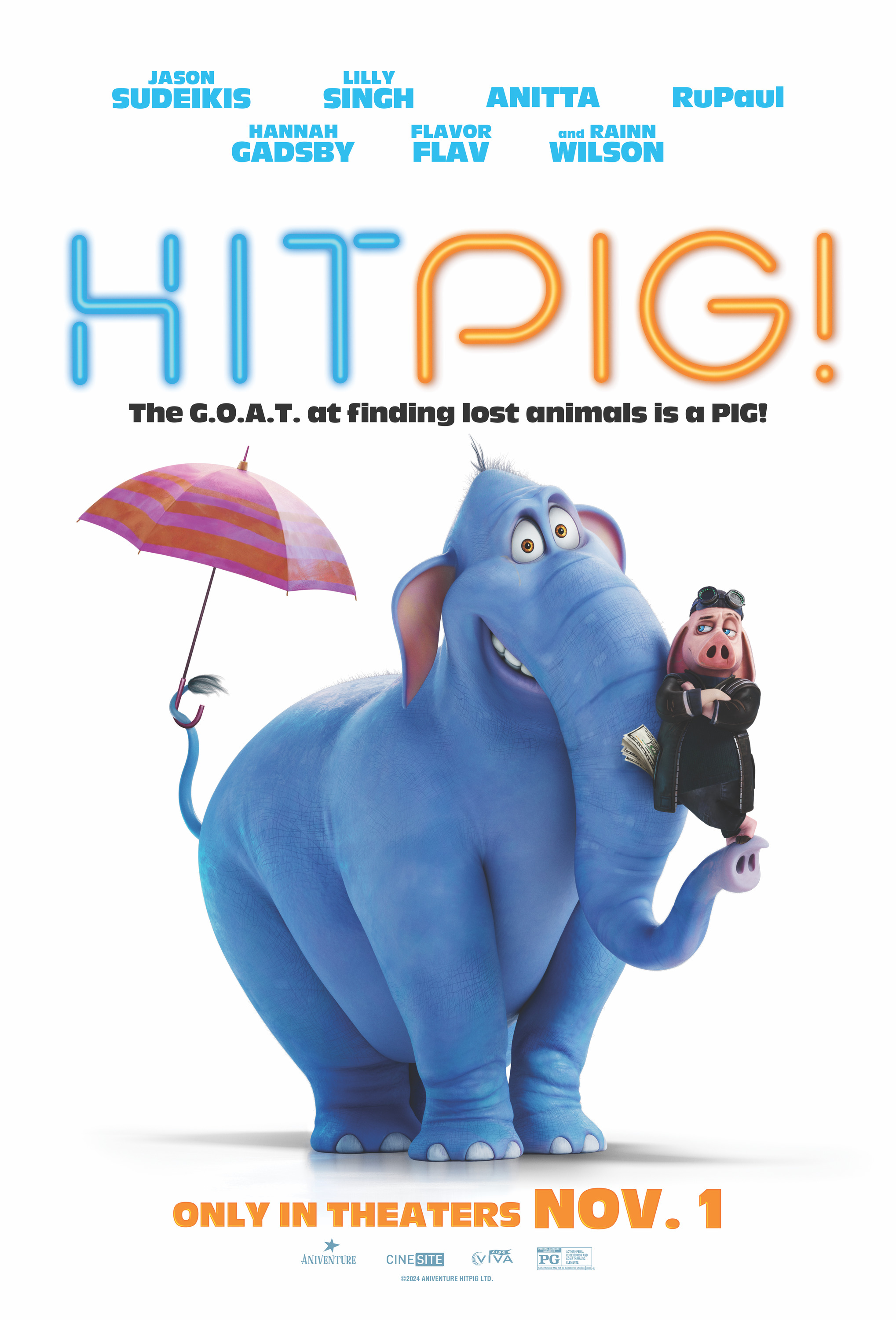 Mega Sized Movie Poster Image for Hitpig! 