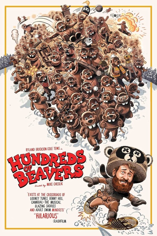 Hundreds of Beavers Movie Poster