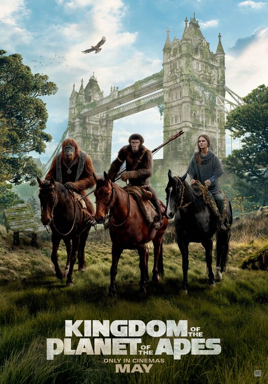 Kingdom of the Planet of the Apes Movie Poster