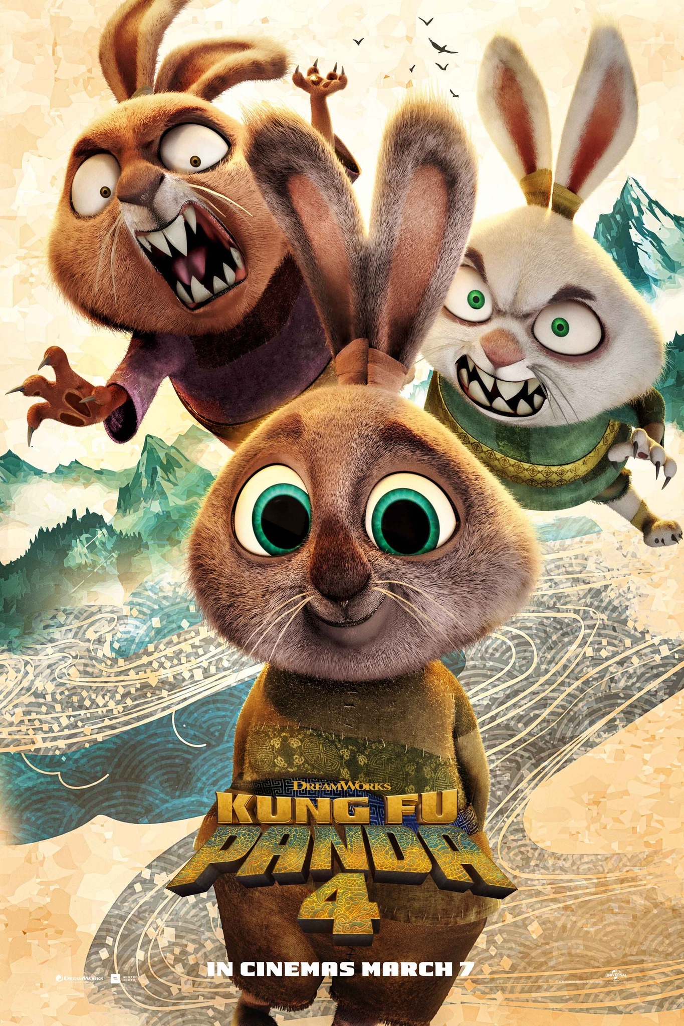 Mega Sized Movie Poster Image for Kung Fu Panda 4 (#7 of 20)