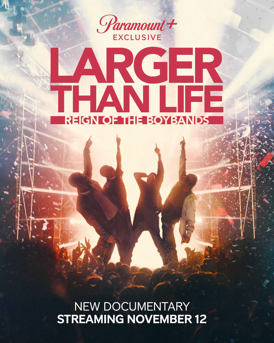 Extra Large Movie Poster Image for Larger Than Life: Reign of the Boybands 