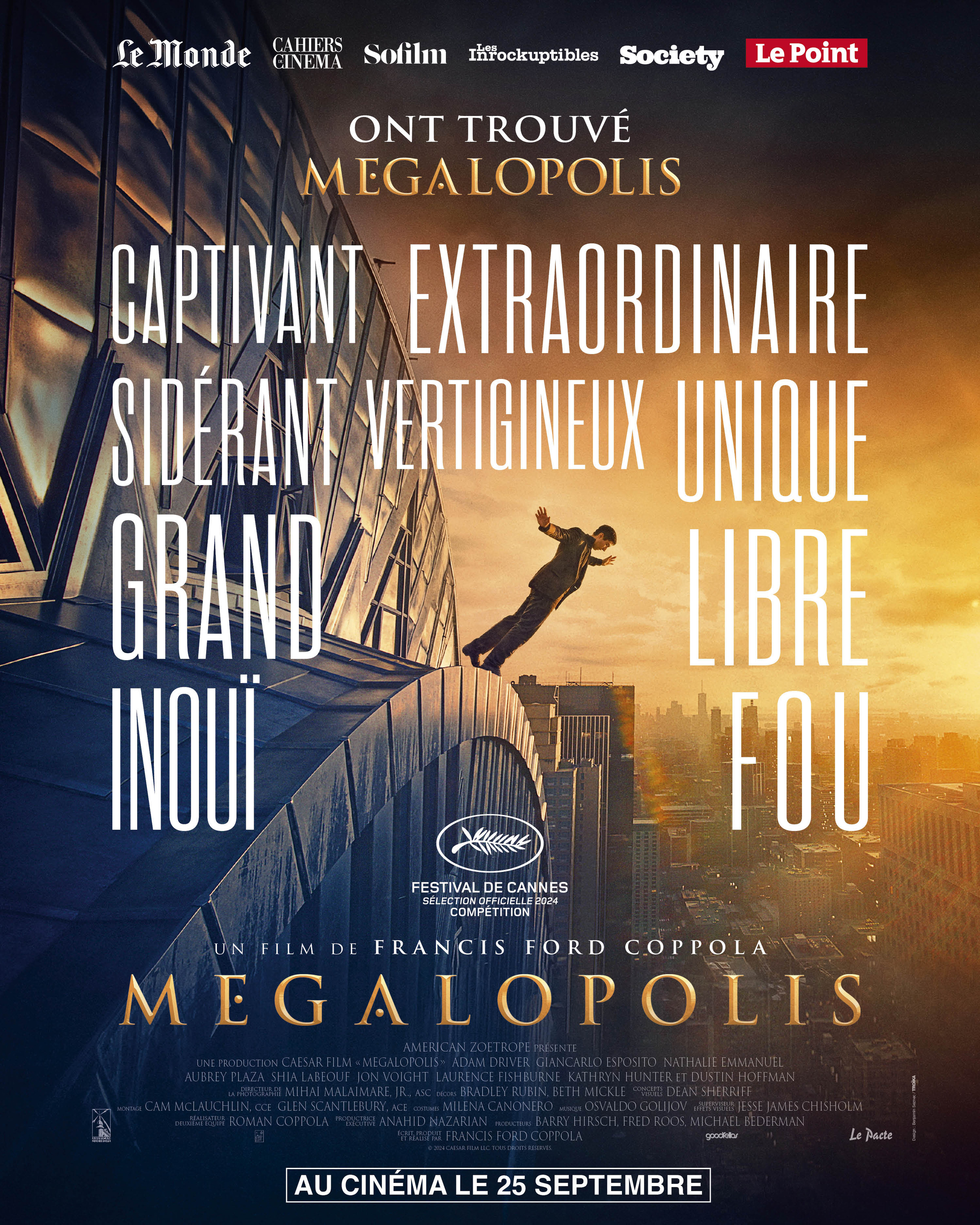 Mega Sized Movie Poster Image for Megalopolis (#1 of 6)