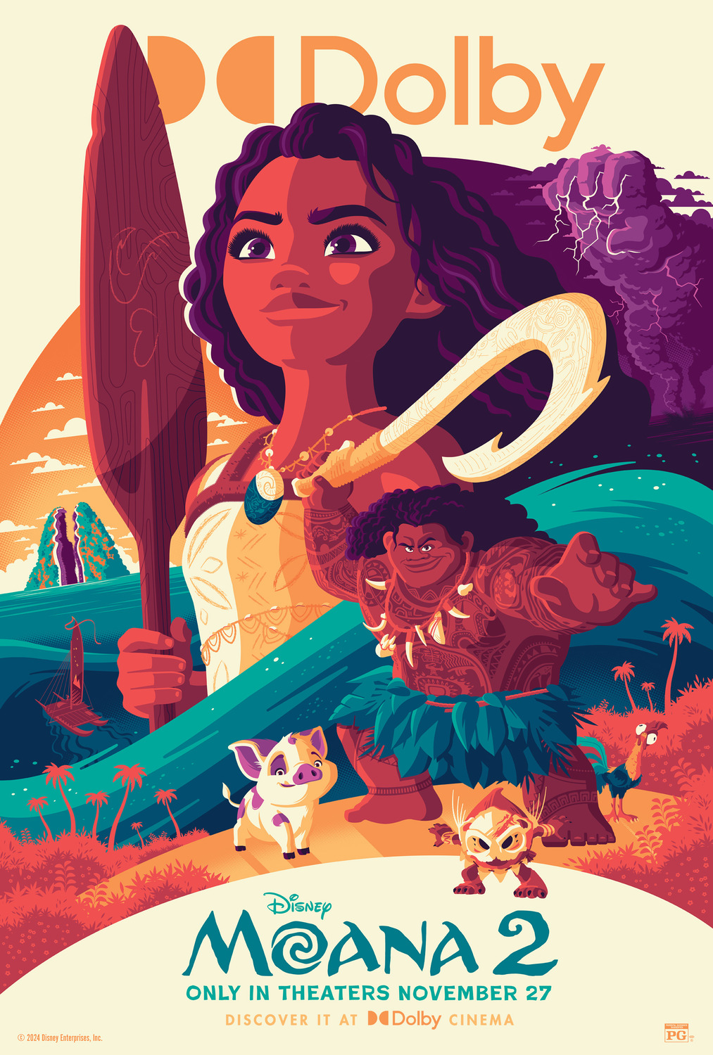 Extra Large Movie Poster Image for Moana 2 (#10 of 16)