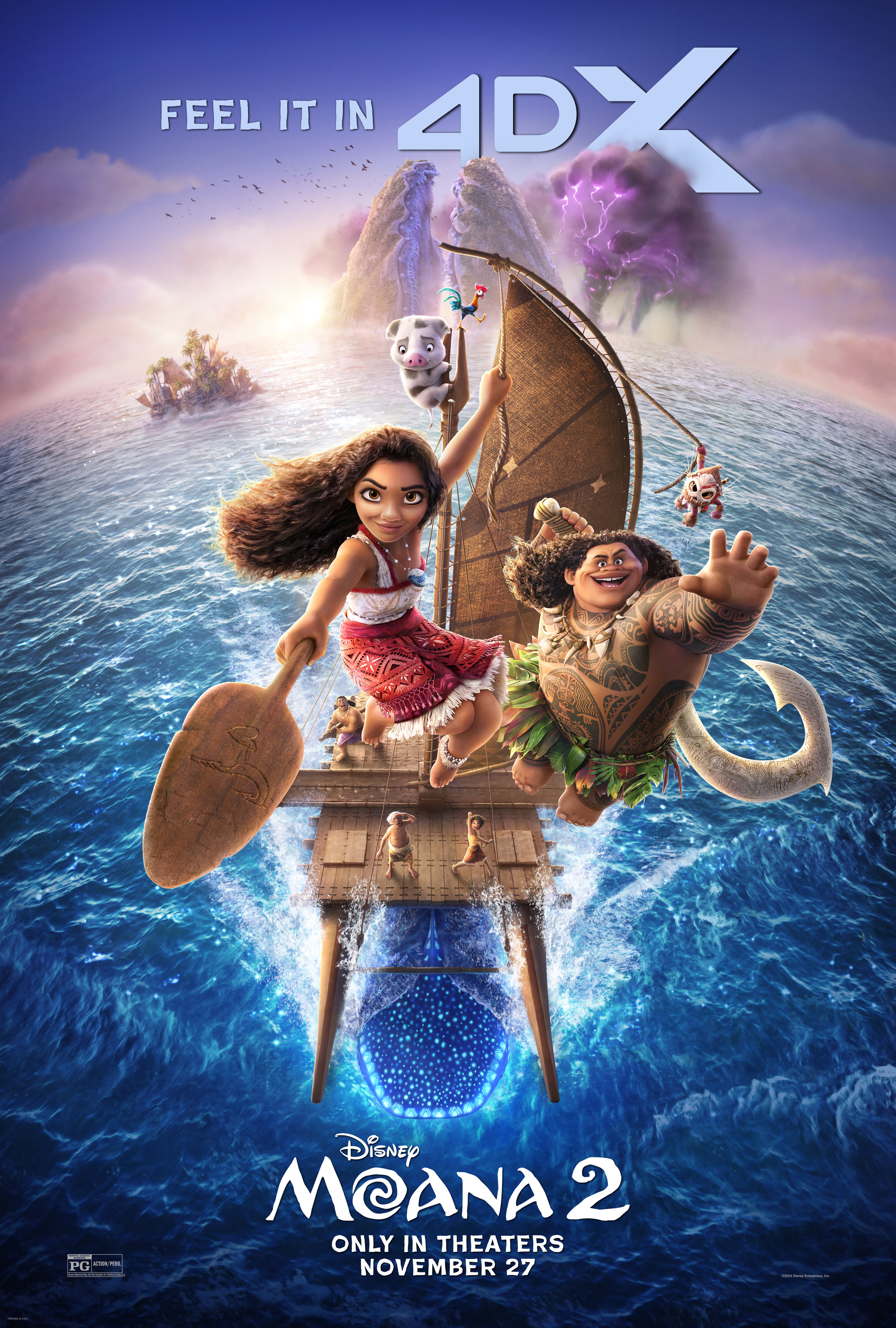 Mega Sized Movie Poster Image for Moana 2 (#11 of 16)