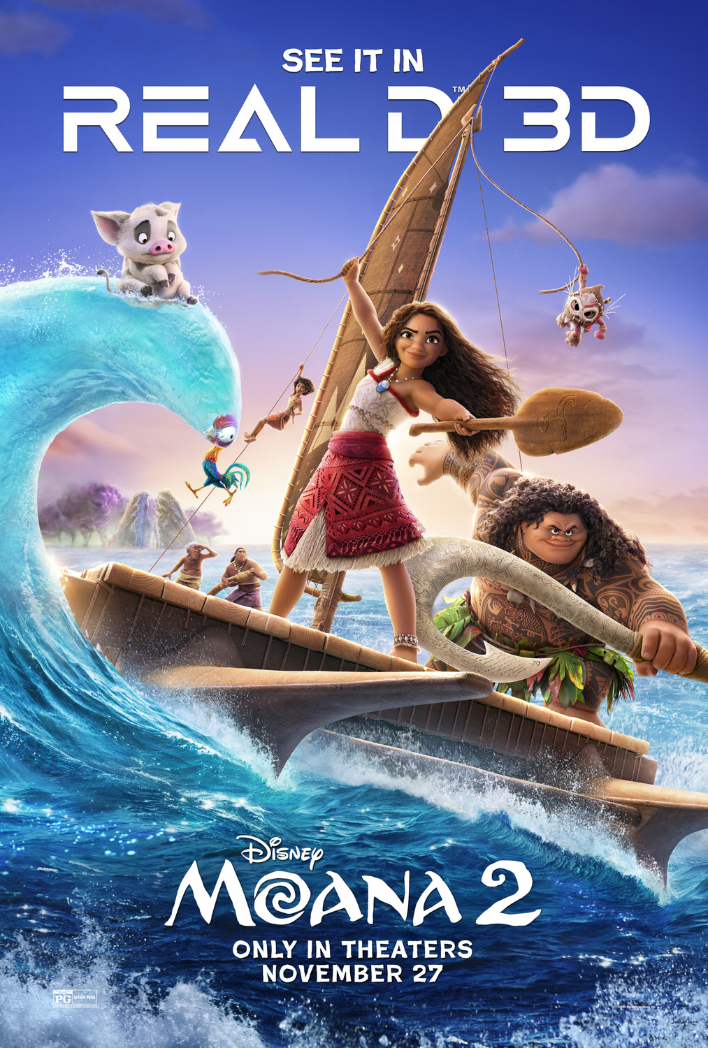 Extra Large Movie Poster Image for Moana 2 (#16 of 18)