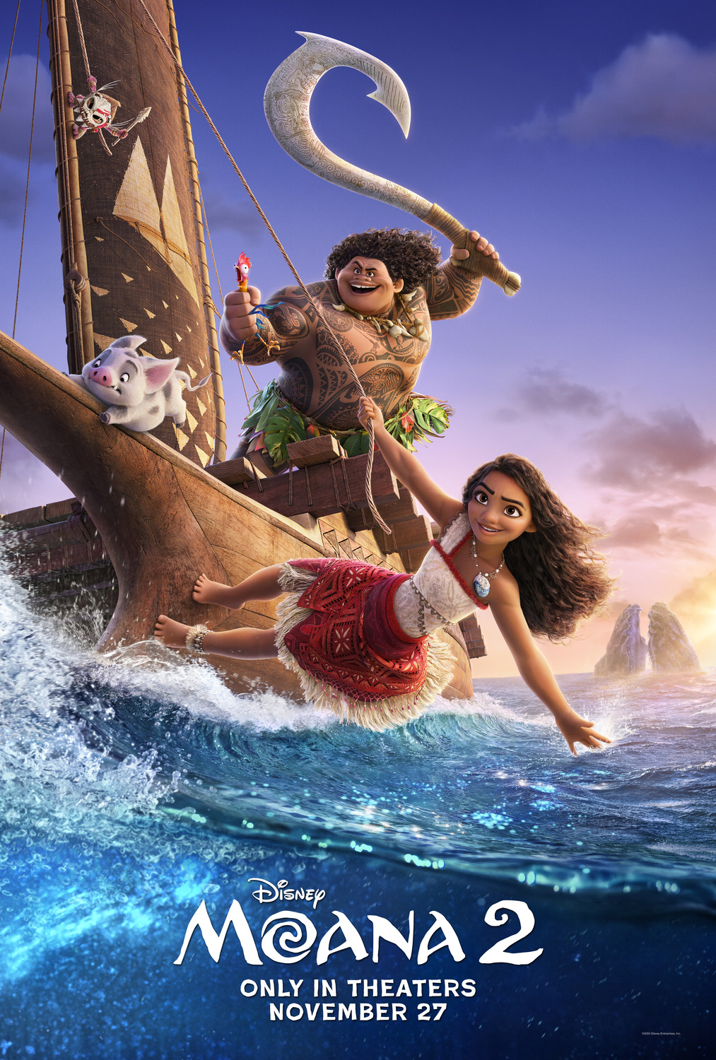 Extra Large Movie Poster Image for Moana 2 (#4 of 4)