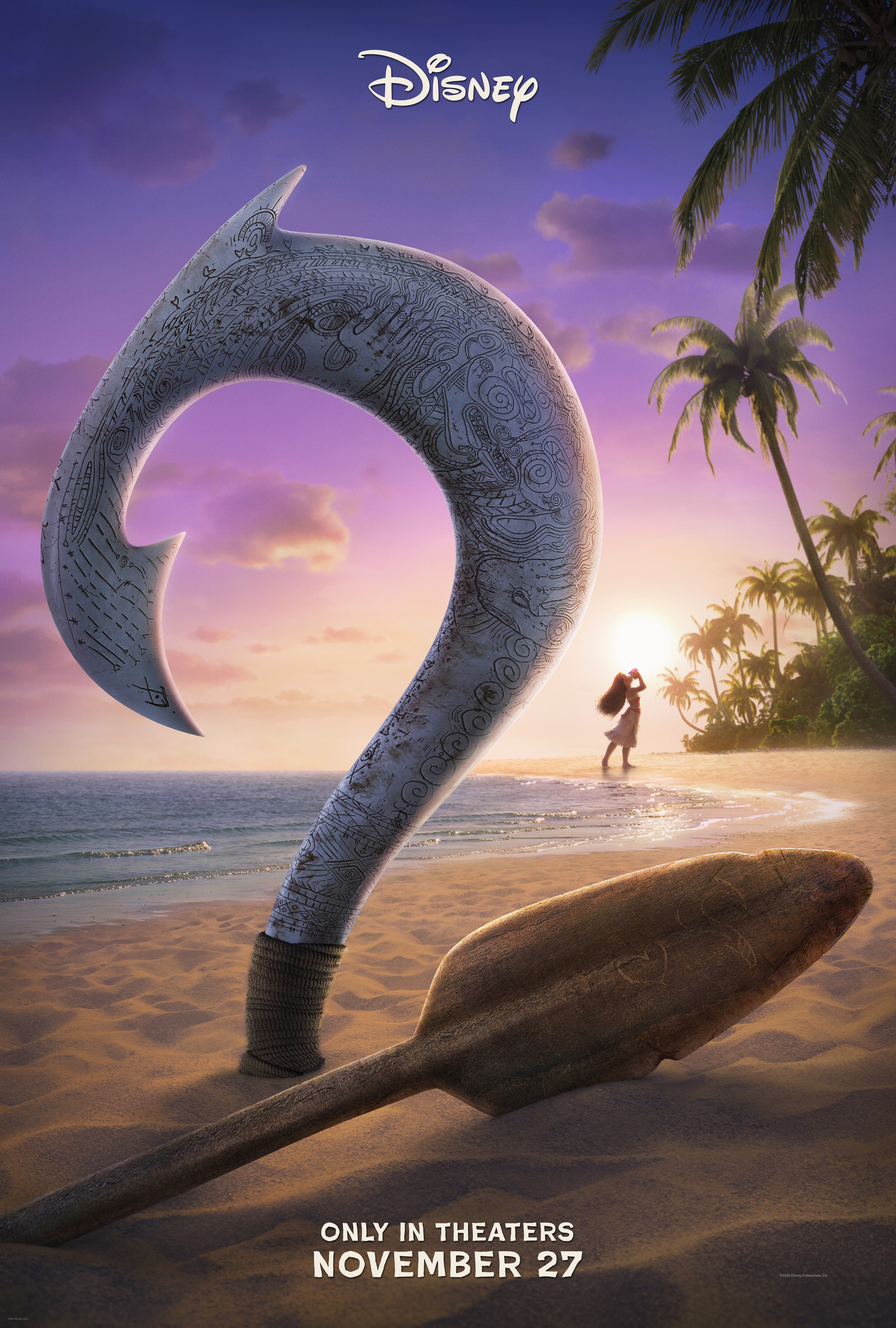 Mega Sized Movie Poster Image for Moana 2 (#1 of 4)