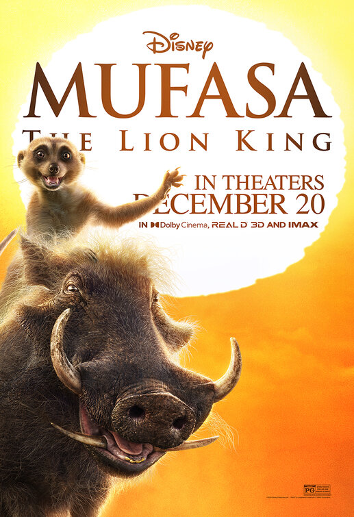 Mufasa: The Lion King Movie Poster