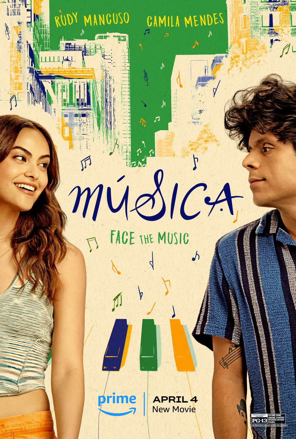 Extra Large Movie Poster Image for Música (#1 of 2)