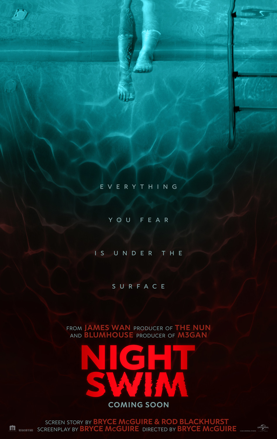 Extra Large Movie Poster Image for Night Swim (#1 of 2)