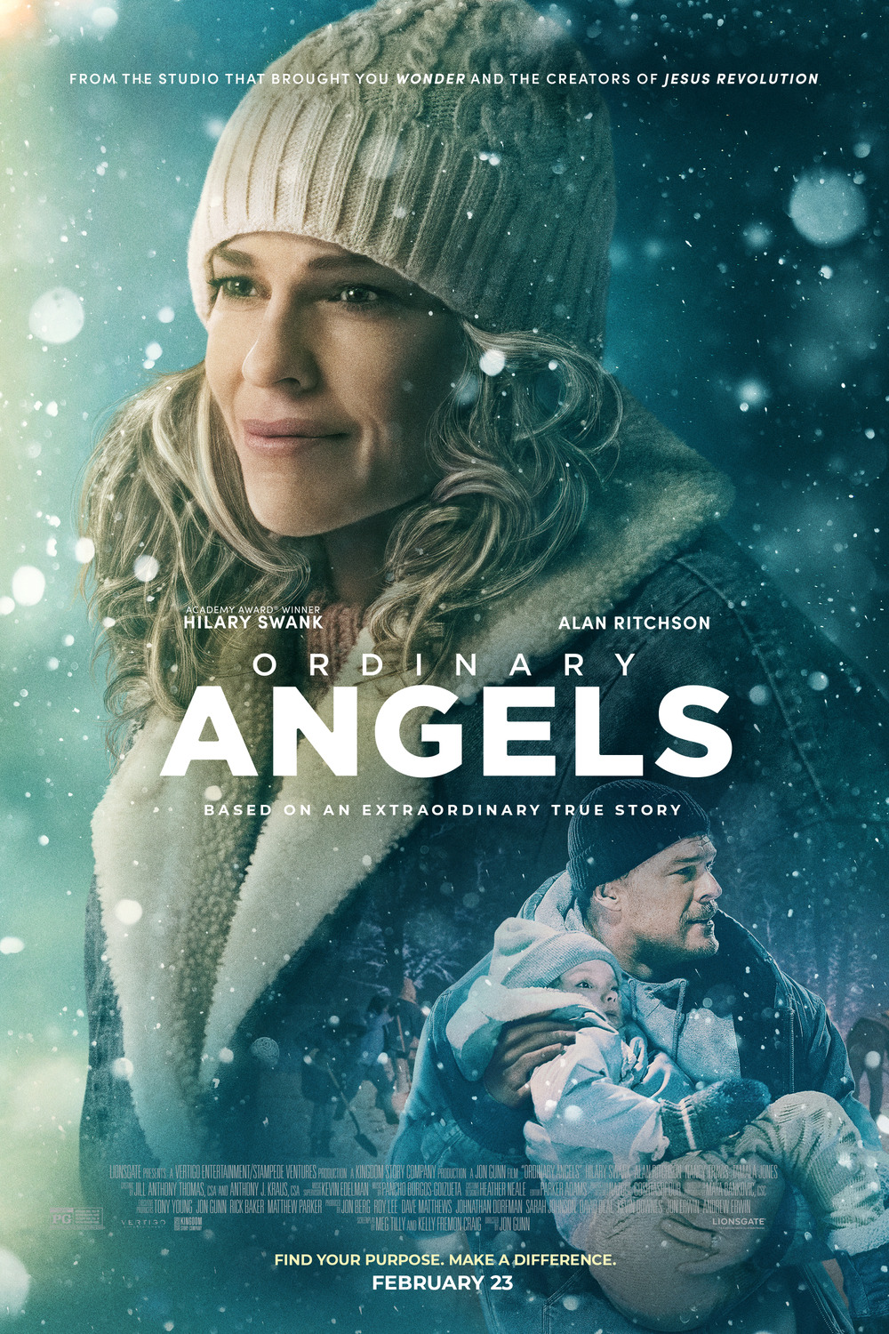 Extra Large Movie Poster Image for Ordinary Angels (#2 of 2)