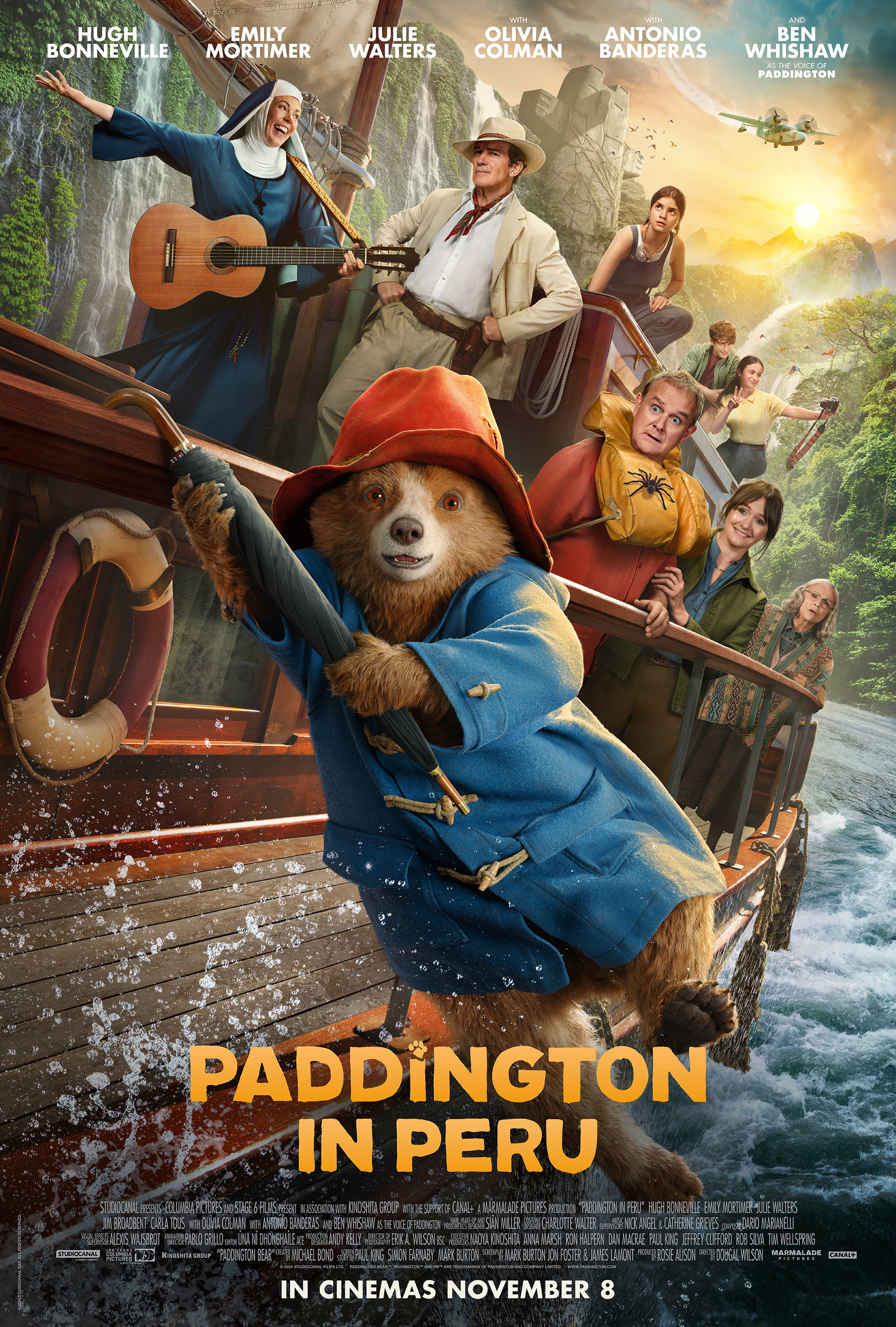 Mega Sized Movie Poster Image for Paddington in Peru (#2 of 2)