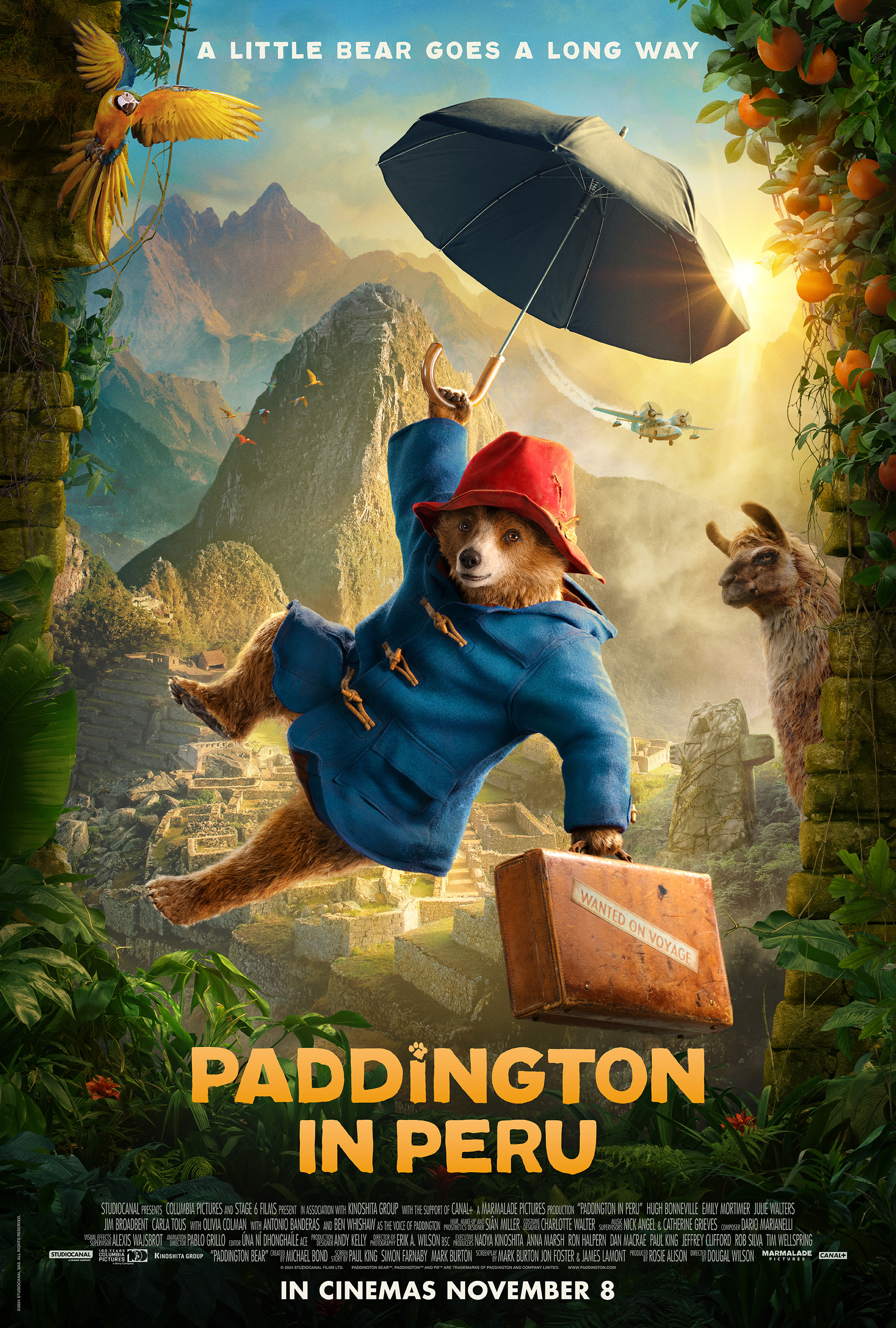 Mega Sized Movie Poster Image for Paddington in Peru (#3 of 13)