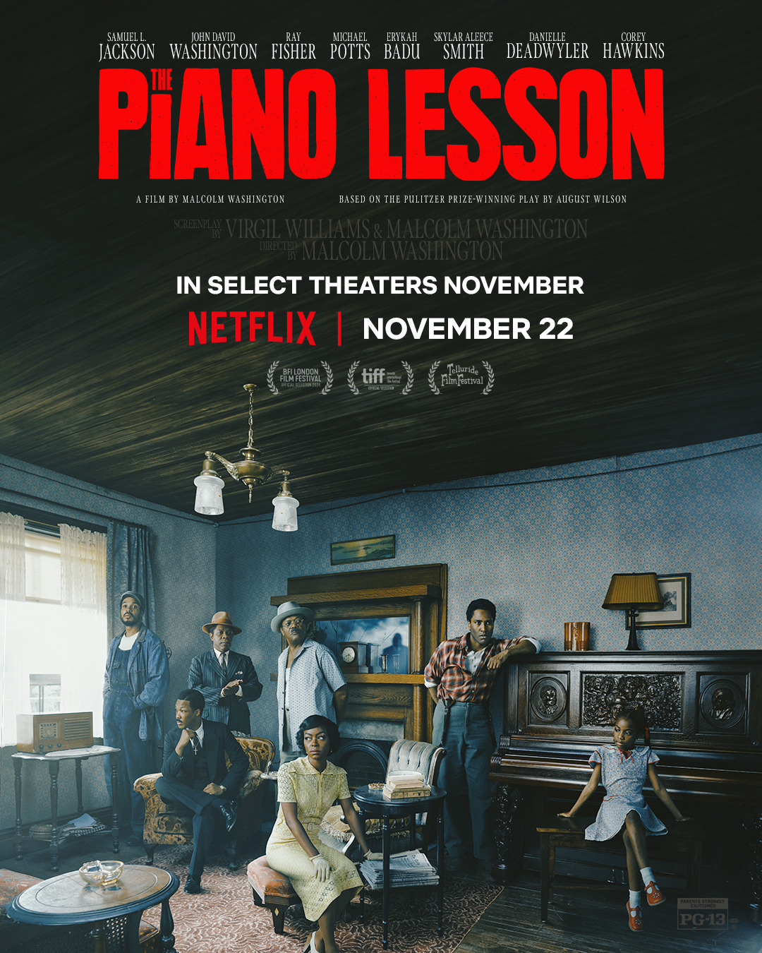 Extra Large Movie Poster Image for The Piano Lesson (#2 of 5)