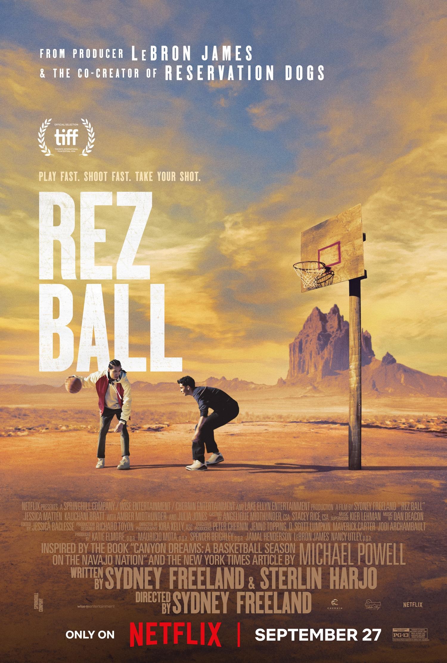 Mega Sized Movie Poster Image for Rez Ball 