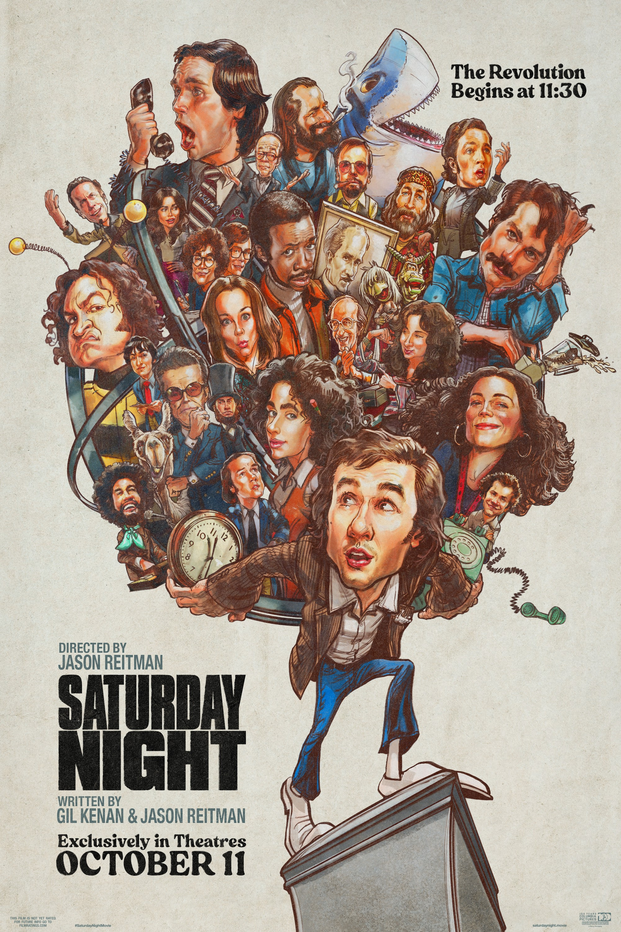 Mega Sized Movie Poster Image for Saturday Night (#3 of 3)