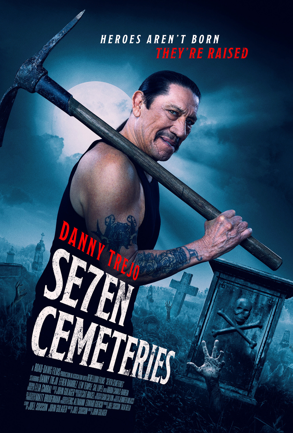 Extra Large Movie Poster Image for Seven Cemeteries 