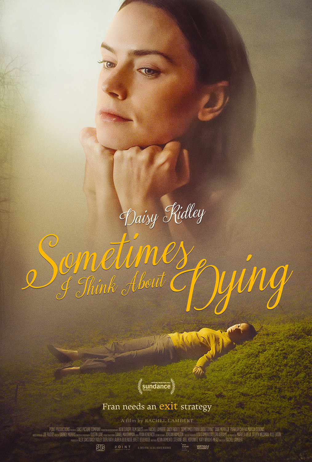 Extra Large Movie Poster Image for Sometimes I Think About Dying (#5 of 5)