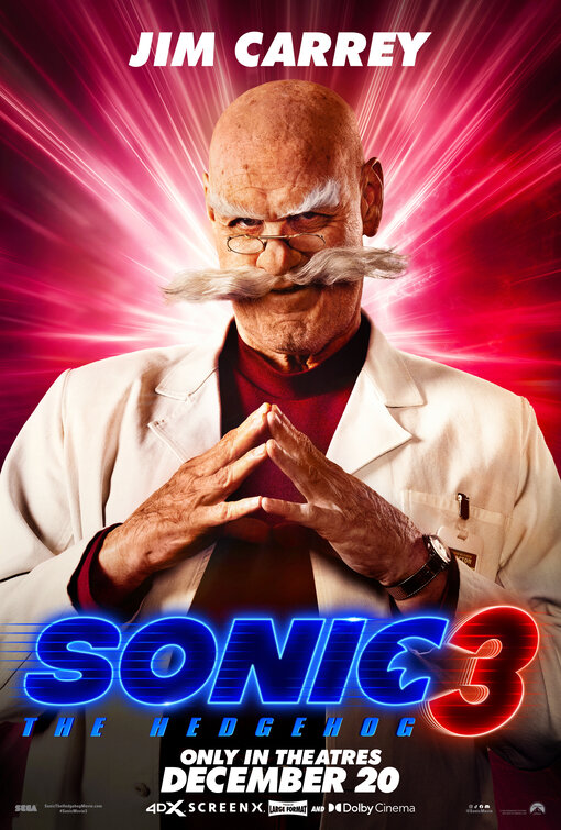 Sonic the Hedgehog 3 Movie Poster