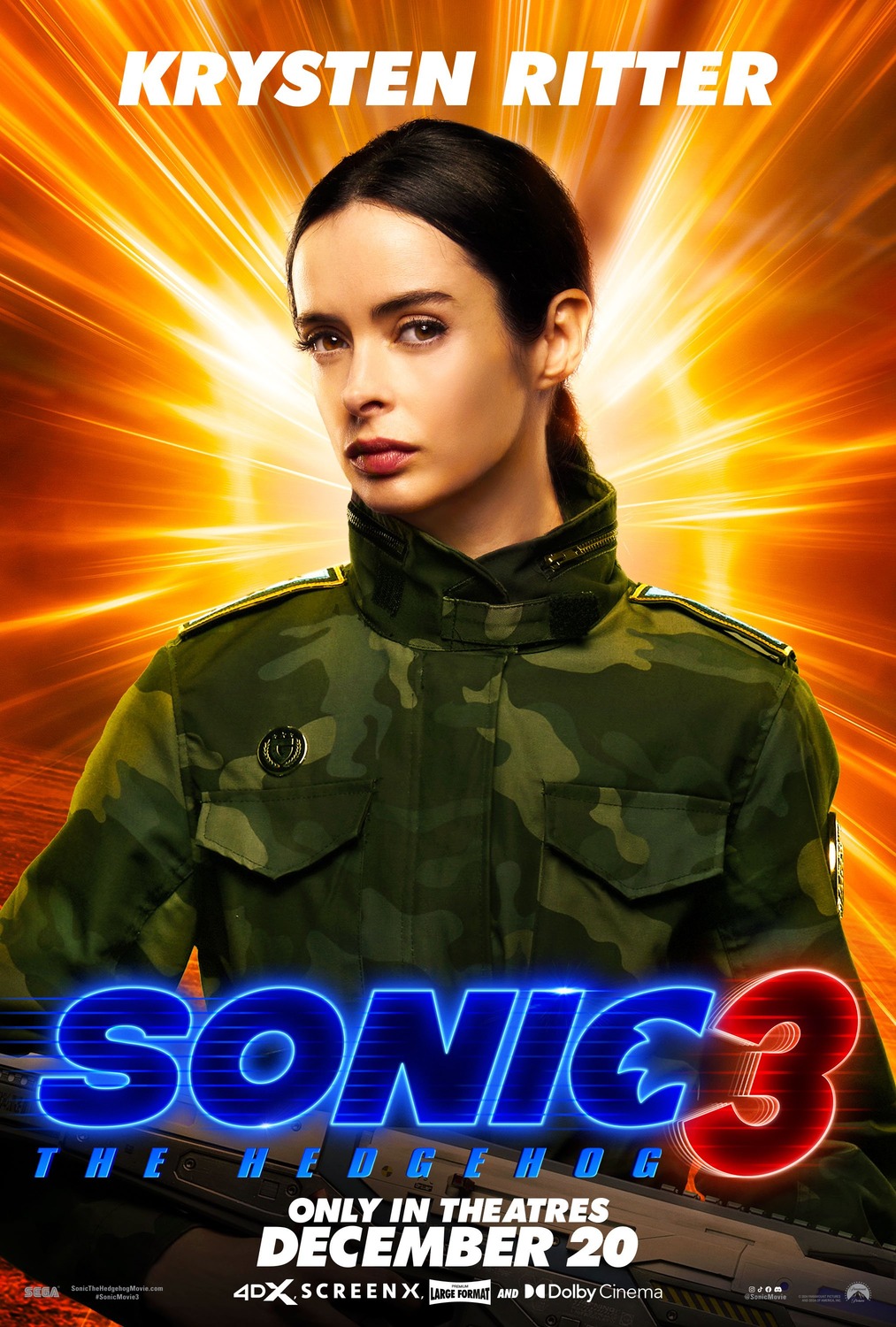 Extra Large Movie Poster Image for Sonic the Hedgehog 3 (#14 of 28)