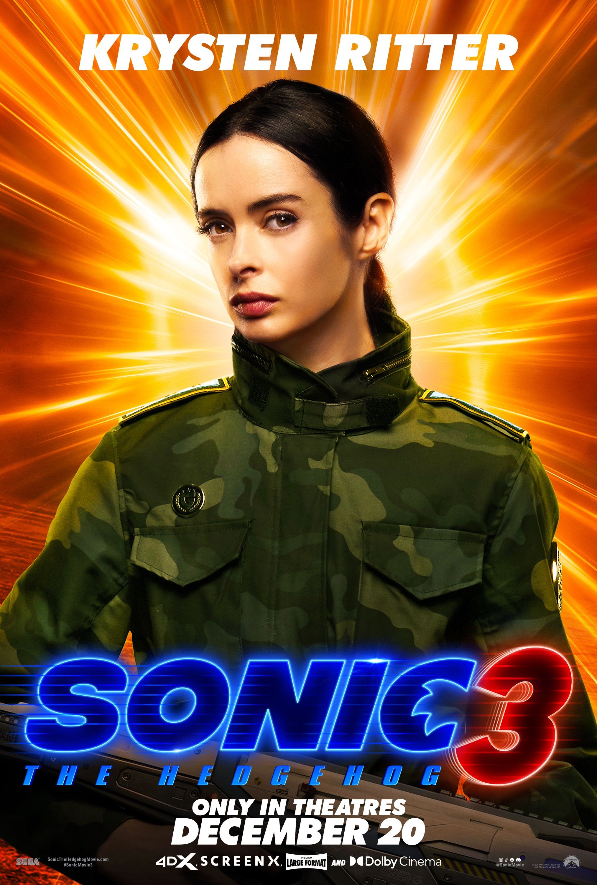 Mega Sized Movie Poster Image for Sonic the Hedgehog 3 (#14 of 44)