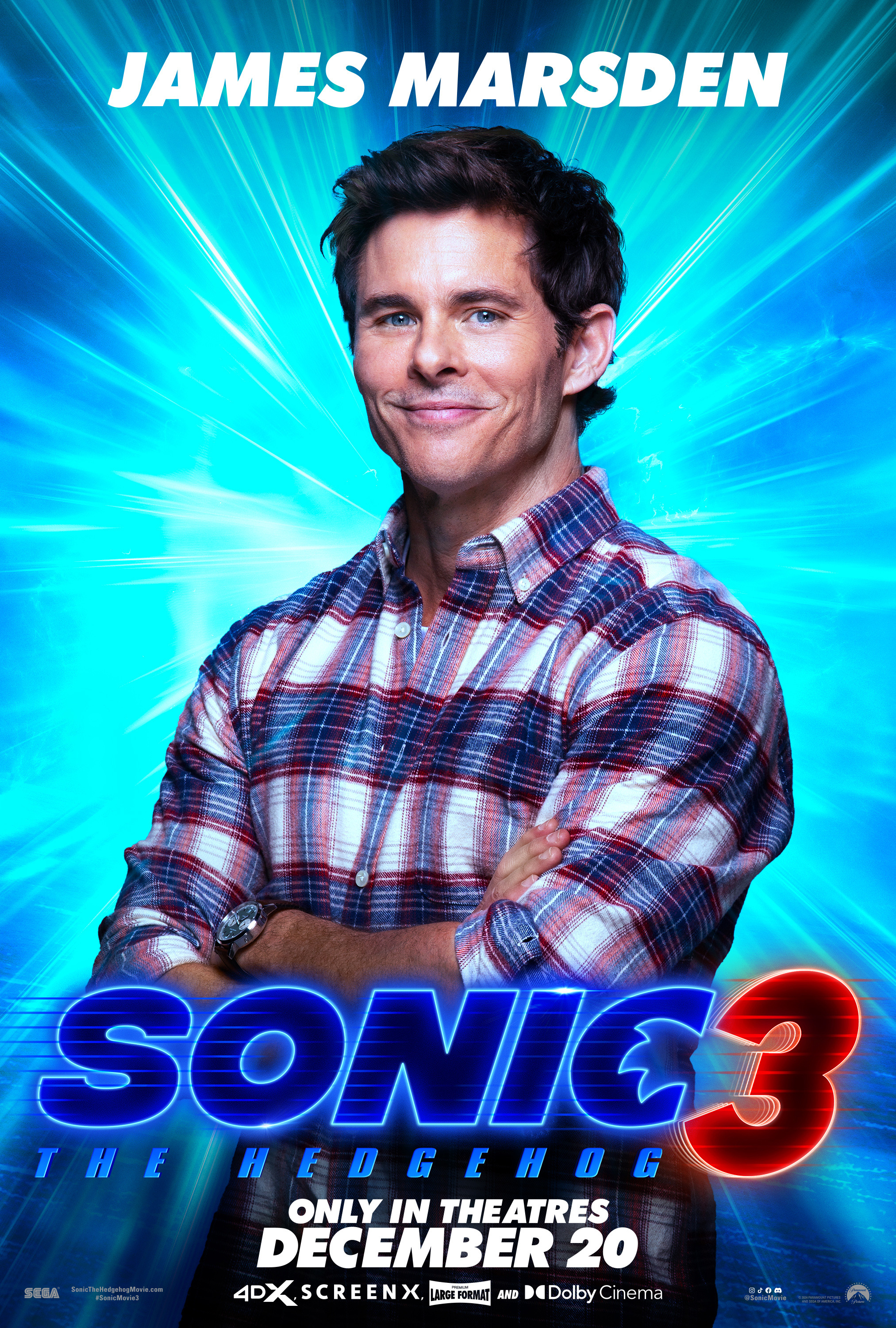 Mega Sized Movie Poster Image for Sonic the Hedgehog 3 (#15 of 23)