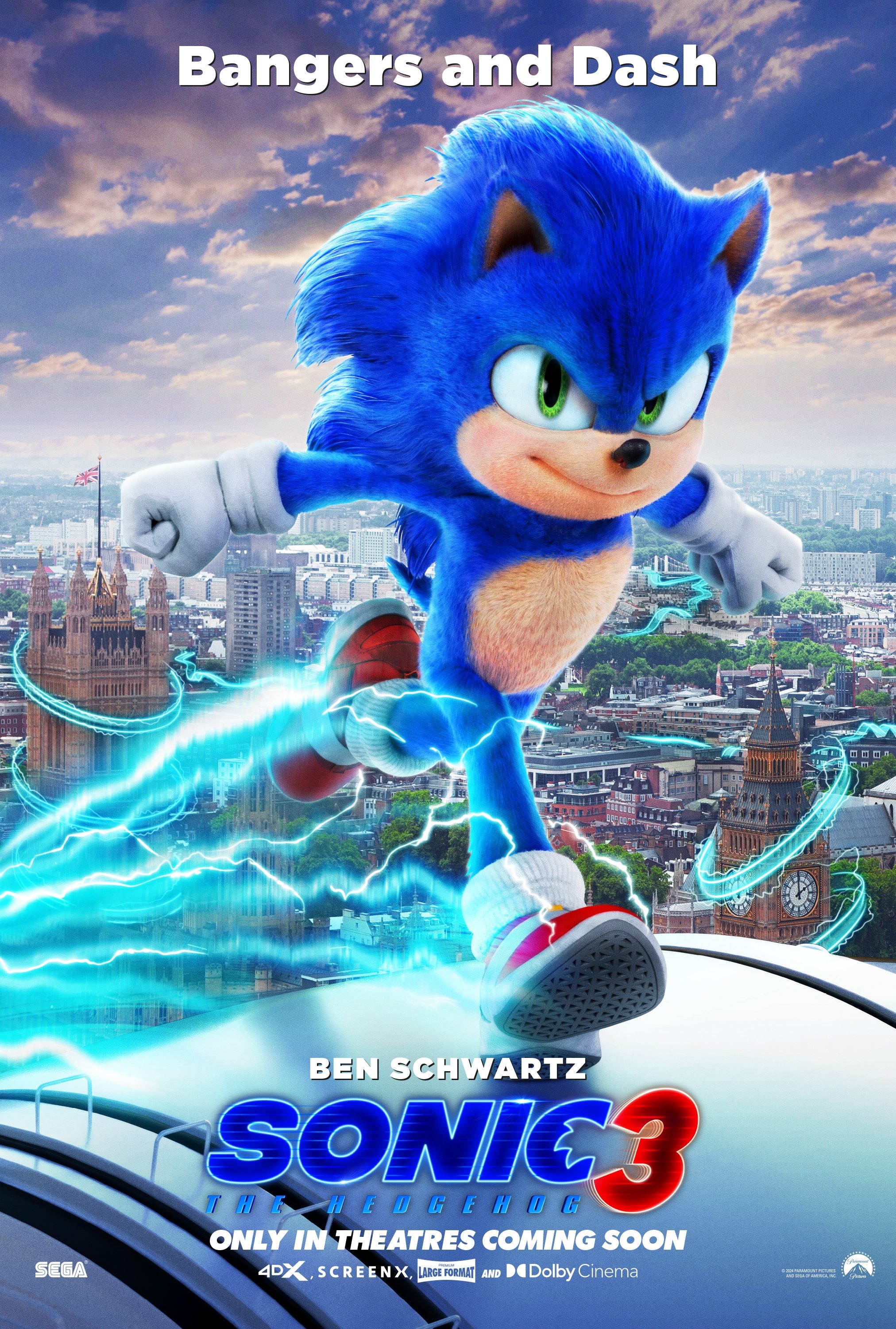 Mega Sized Movie Poster Image for Sonic the Hedgehog 3 (#19 of 44)