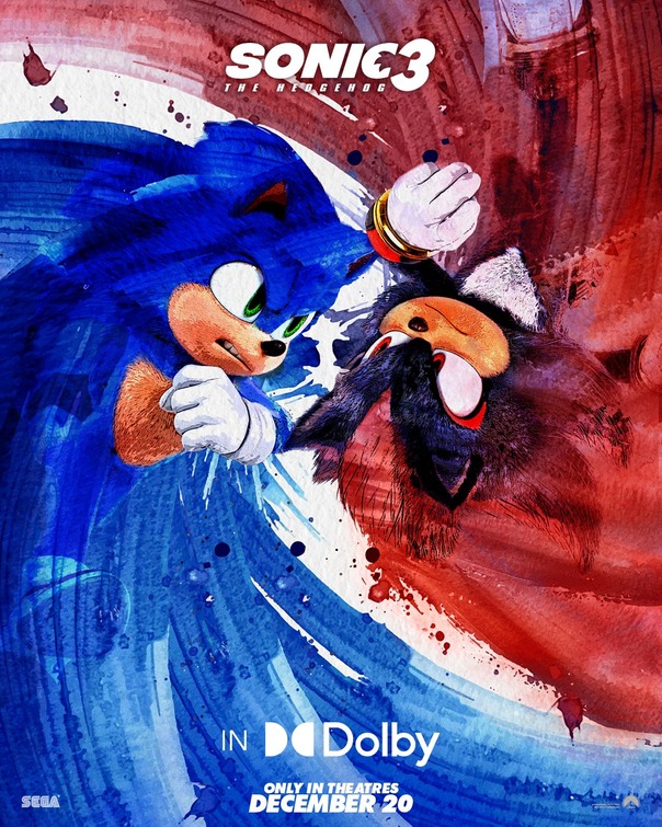 Sonic the Hedgehog 3 Movie Poster