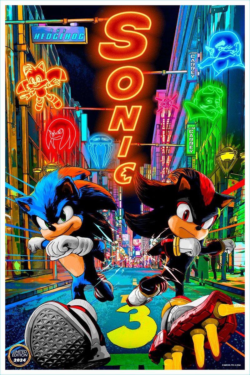 Extra Large Movie Poster Image for Sonic the Hedgehog 3 (#33 of 44)