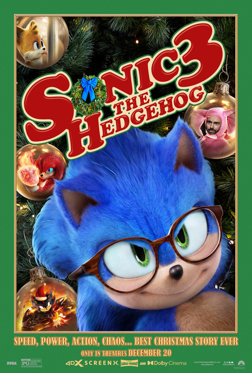 Sonic the Hedgehog 3 Movie Poster