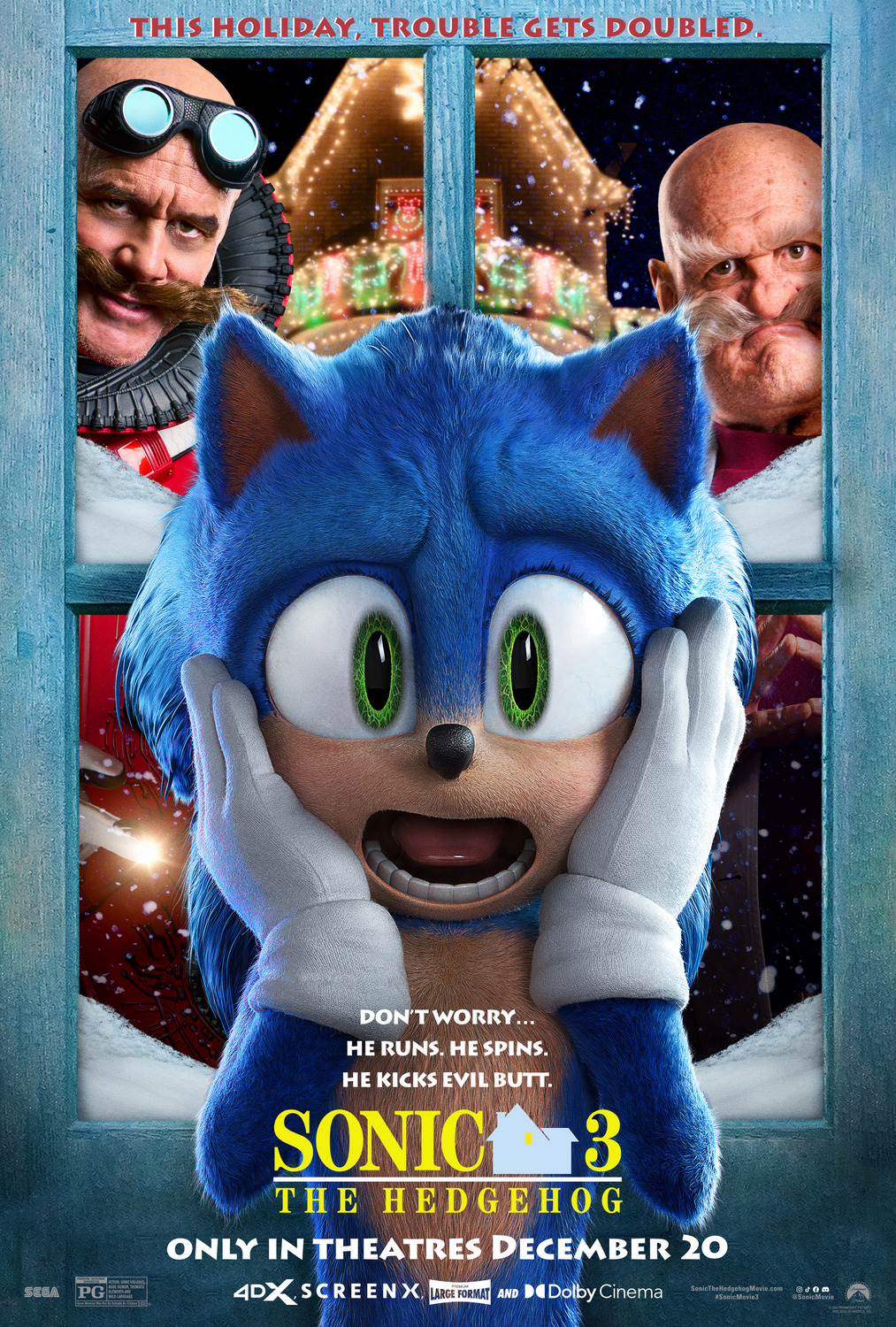 Extra Large Movie Poster Image for Sonic the Hedgehog 3 (#35 of 44)