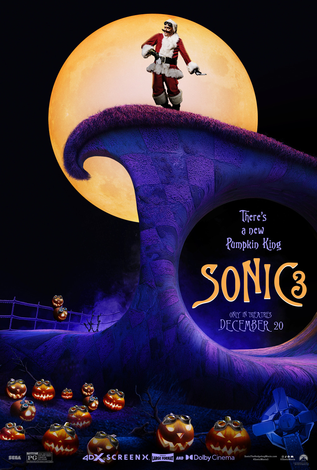 Extra Large Movie Poster Image for Sonic the Hedgehog 3 (#43 of 44)