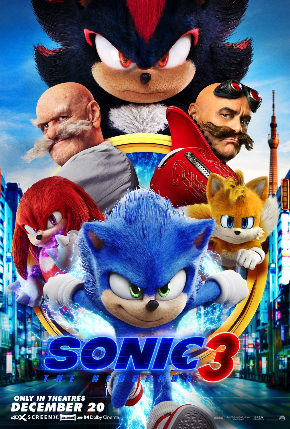 Extra Large Movie Poster Image for Sonic the Hedgehog 3 (#6 of 23)