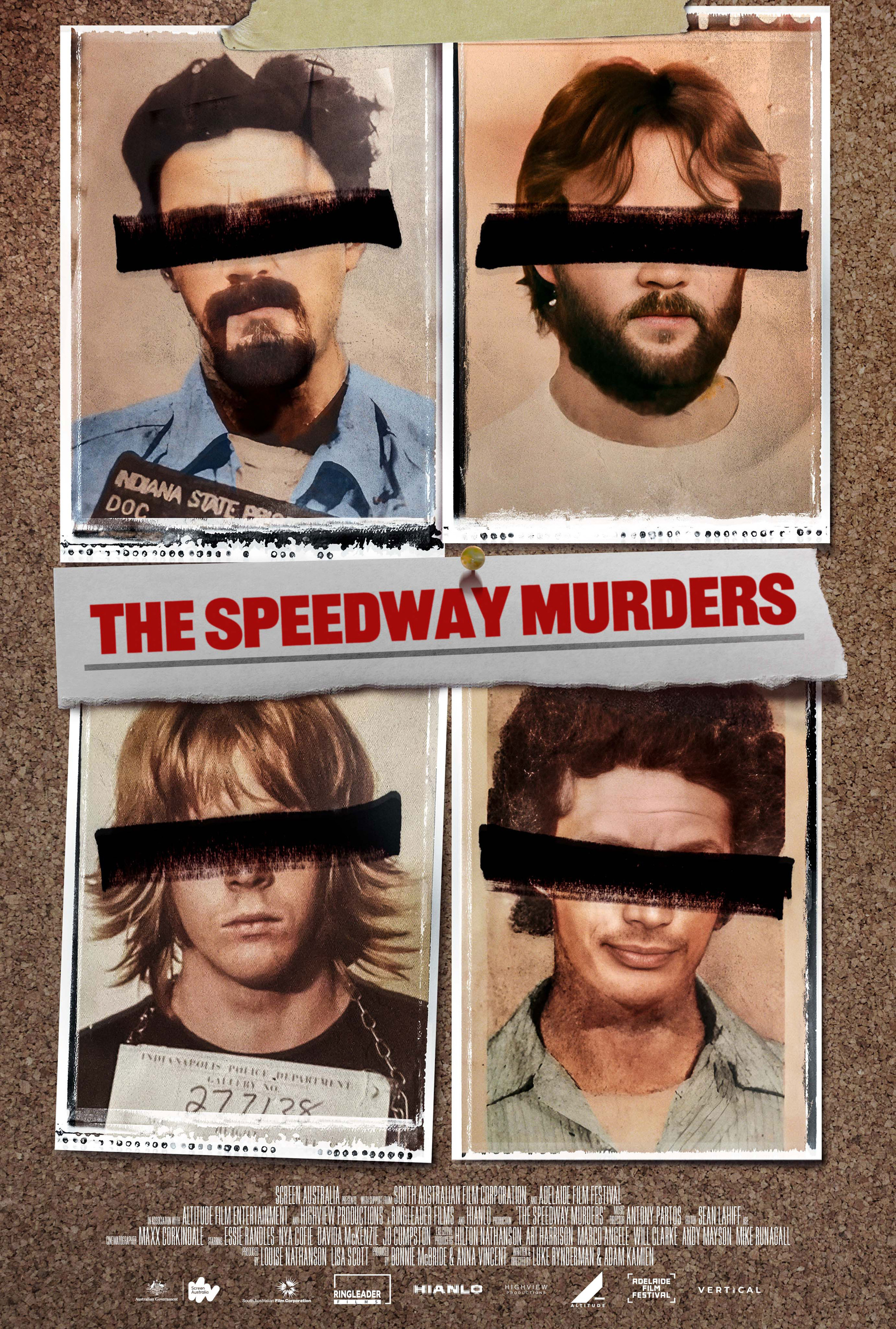 Mega Sized Movie Poster Image for The Speedway Murders 