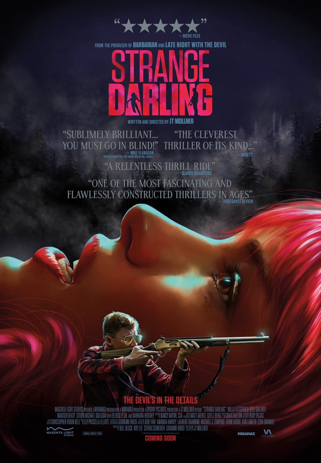 Extra Large Movie Poster Image for Strange Darling (#2 of 5)