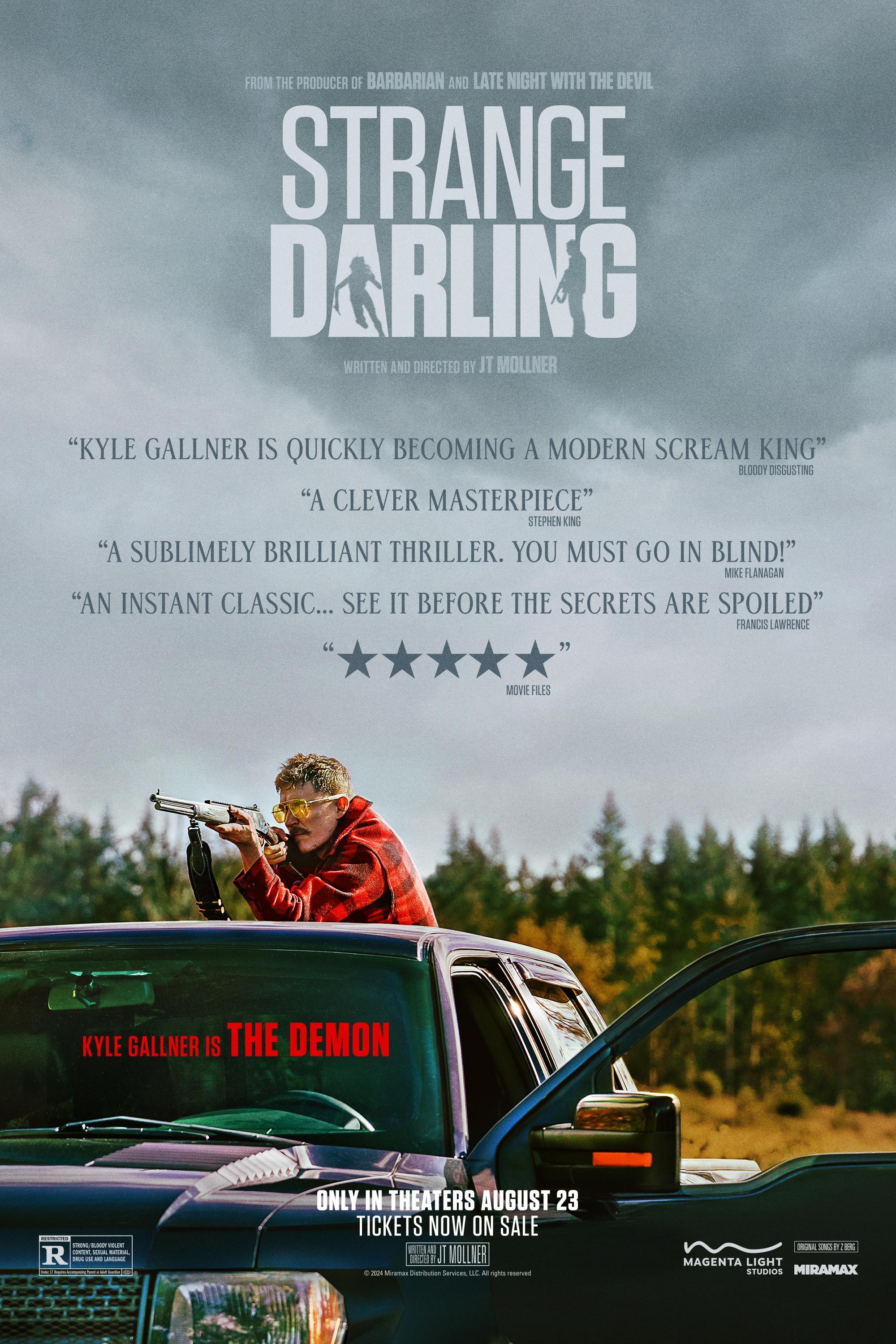 Mega Sized Movie Poster Image for Strange Darling (#3 of 4)