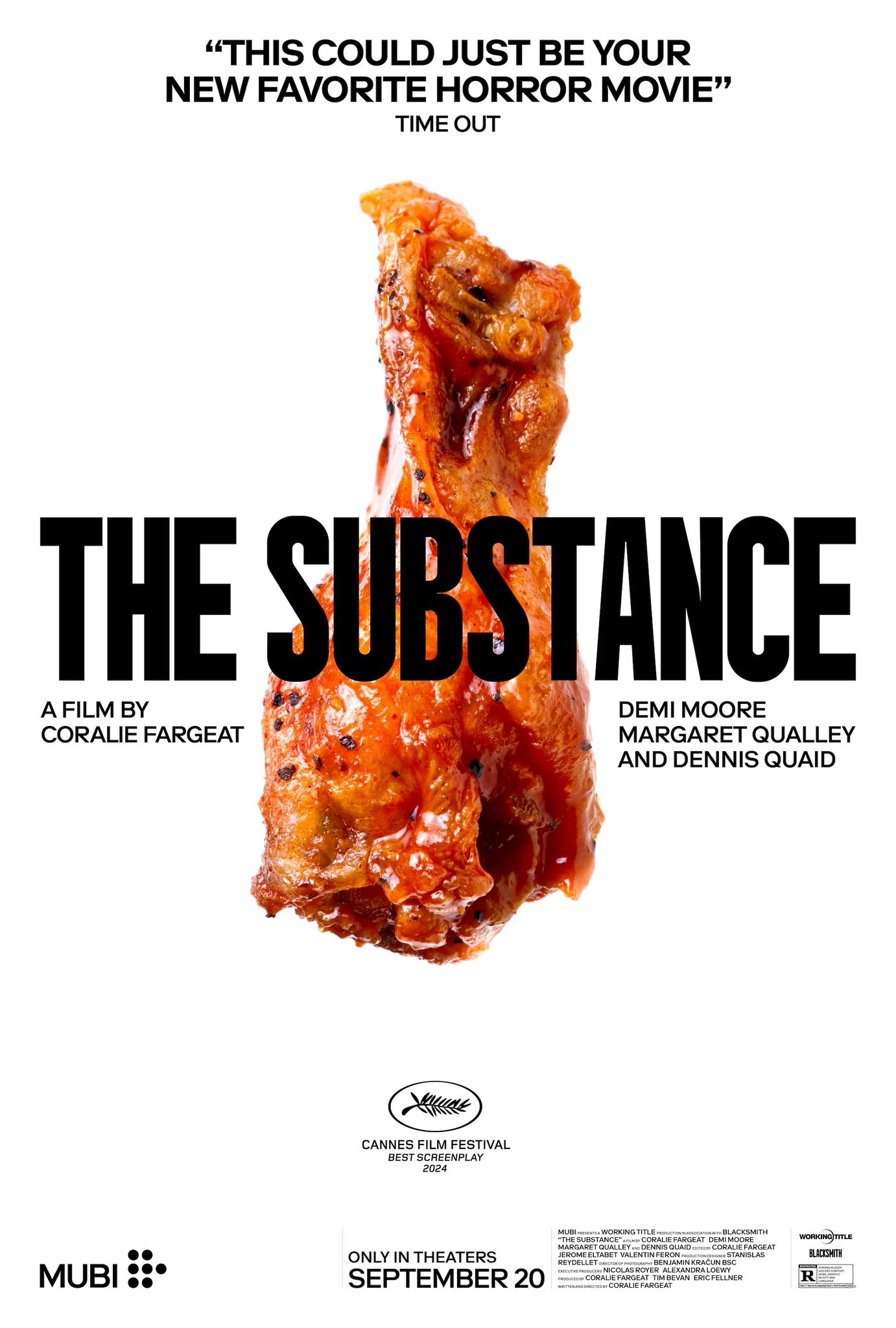 Mega Sized Movie Poster Image for The Substance (#2 of 5)