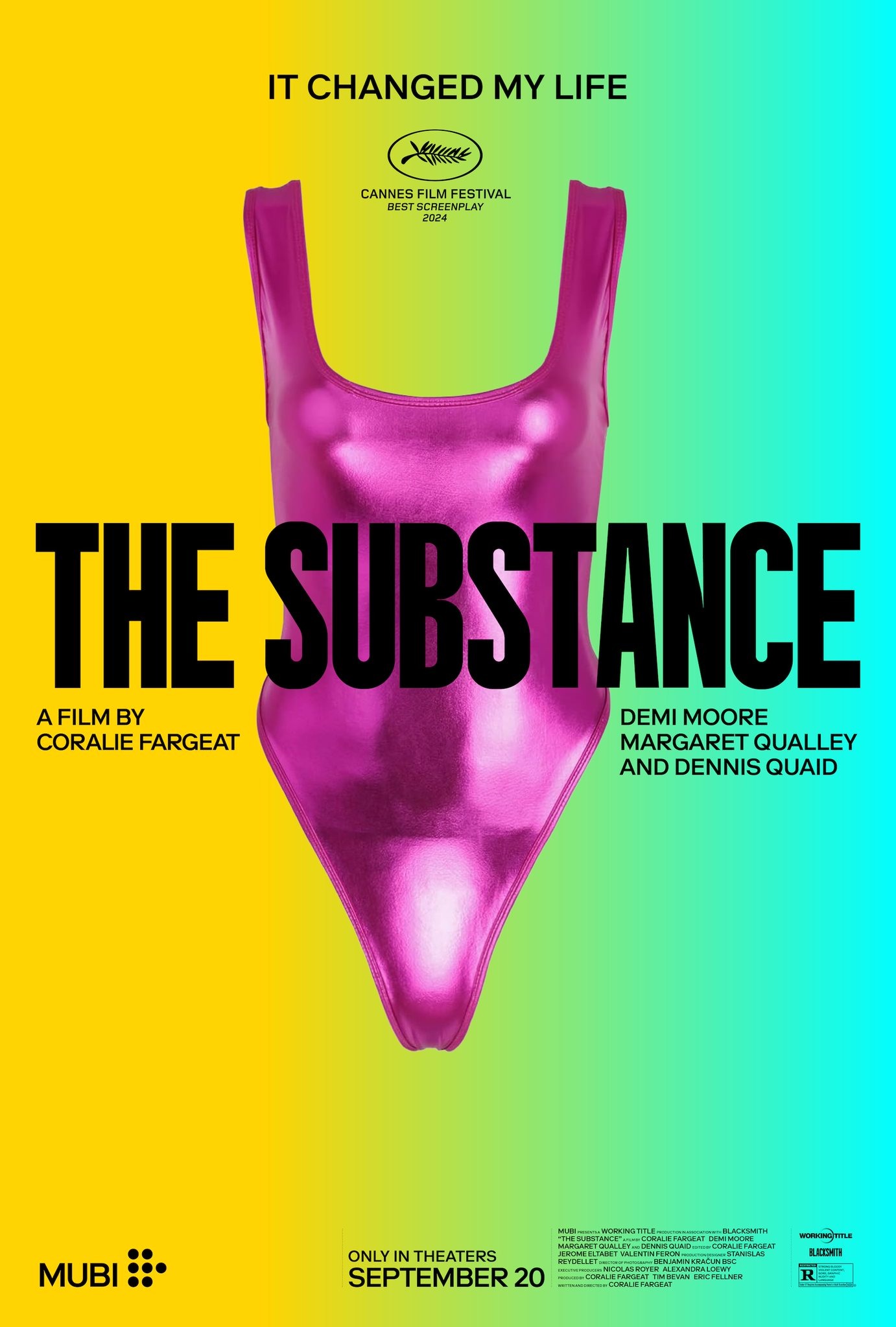 Mega Sized Movie Poster Image for The Substance (#3 of 5)