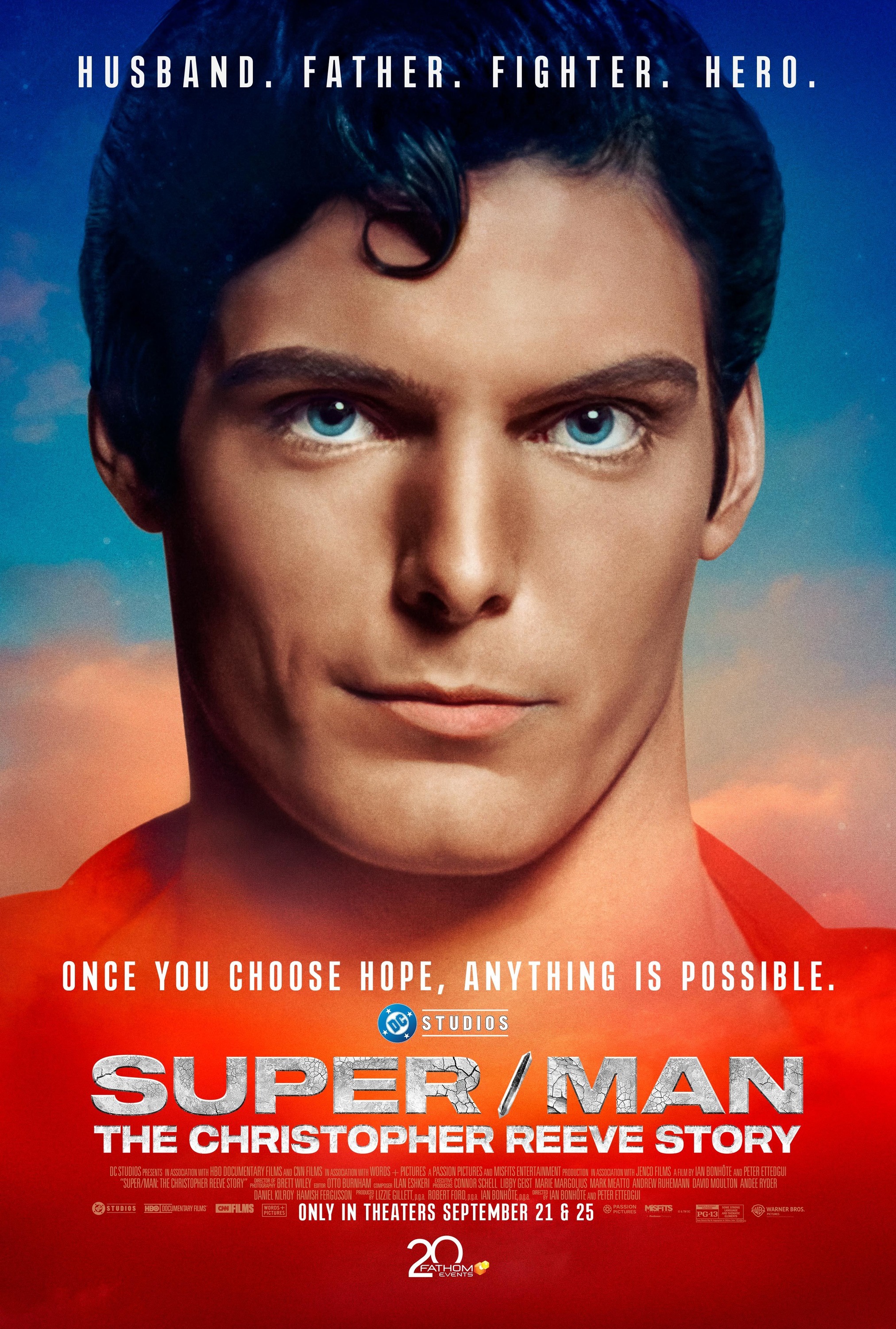 Mega Sized Movie Poster Image for Super/Man: The Christopher Reeve Story 