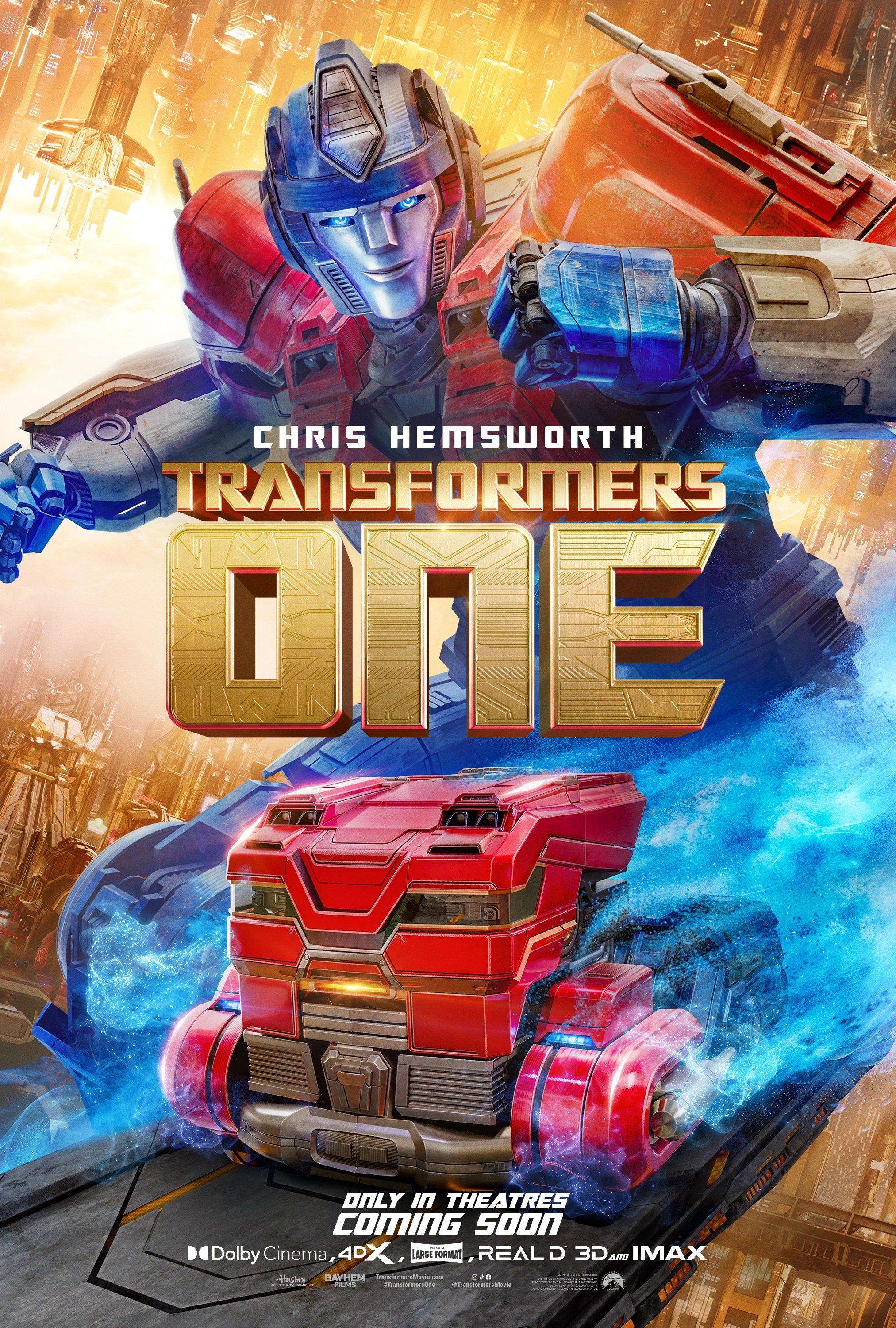 Mega Sized Movie Poster Image for Transformers One (#13 of 23)