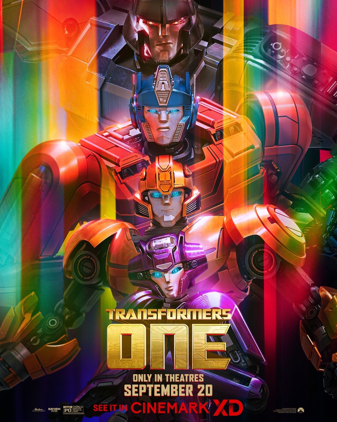 Extra Large Movie Poster Image for Transformers One (#20 of 26)