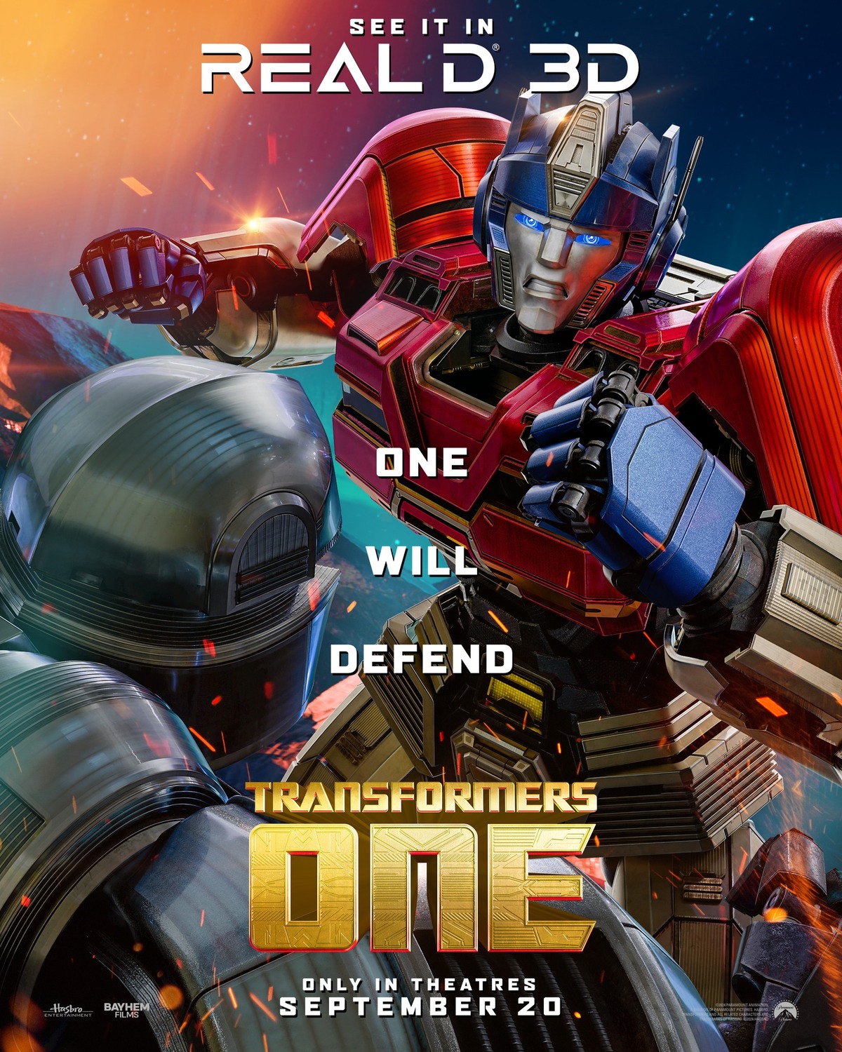 Extra Large Movie Poster Image for Transformers One (#22 of 23)