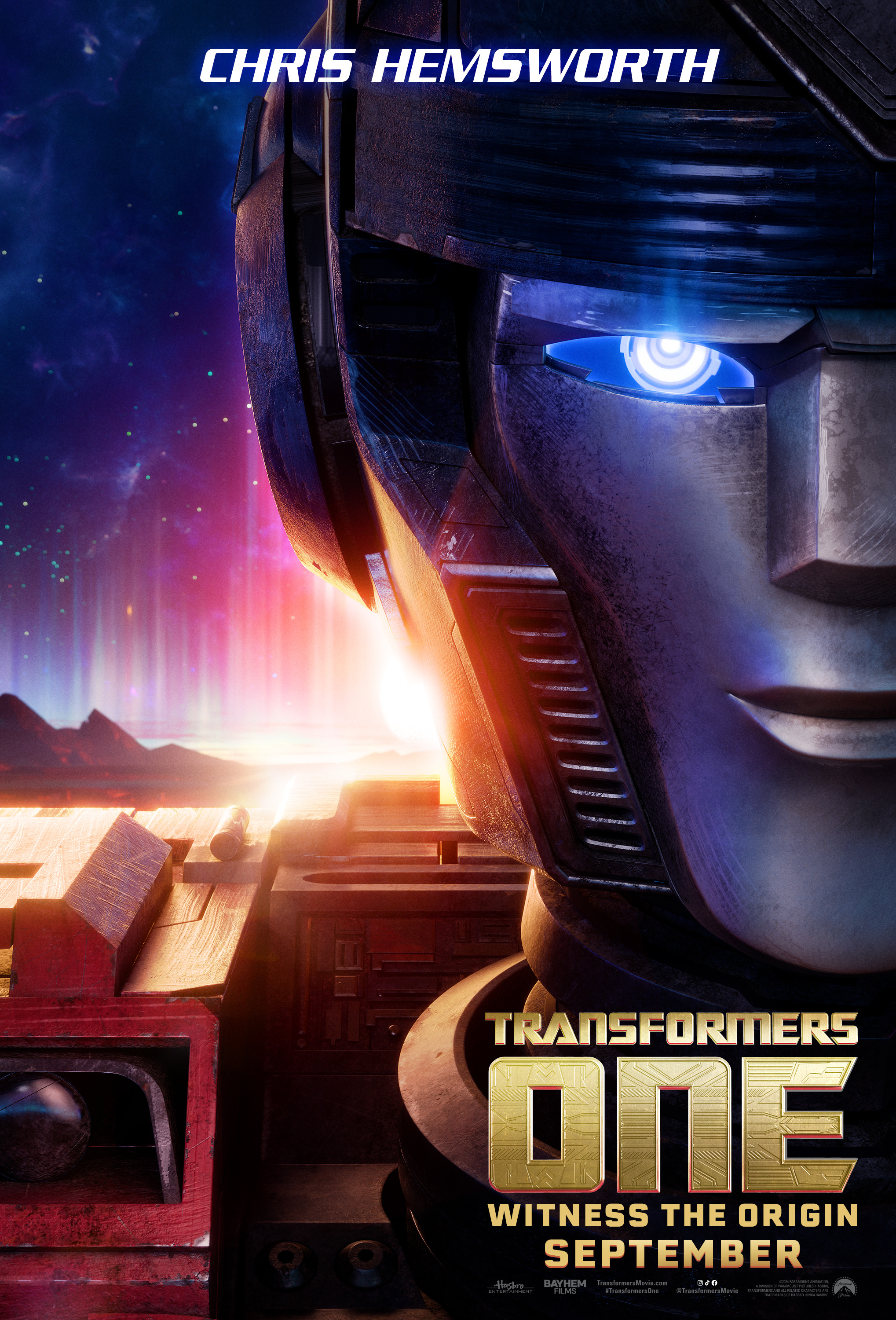 Mega Sized Movie Poster Image for Transformers One (#2 of 26)